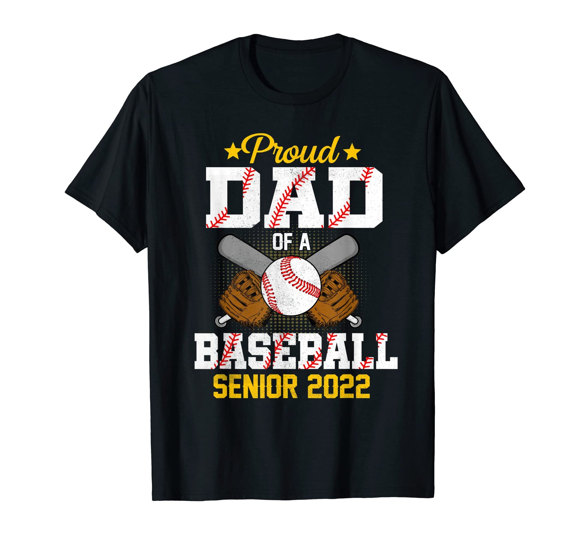 Proud Dad 2022 Senior Baseball T-Shirt - Minimalist Print for Adults - T-Shirt, Sweatshirt, Hoodie