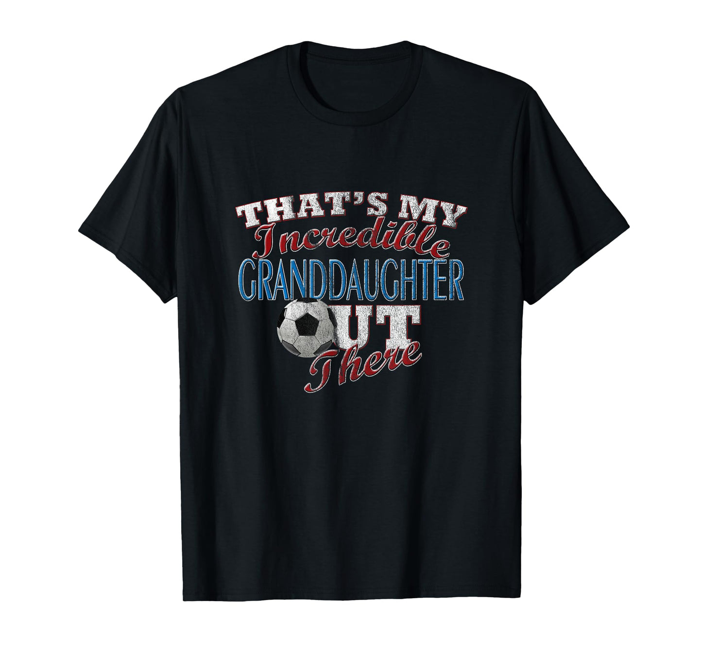 Awesome Soccer Granddaughter Grandma T-Shirt - Graphic Print Men Women - T-Shirt, Sweatshirt, Hoodie