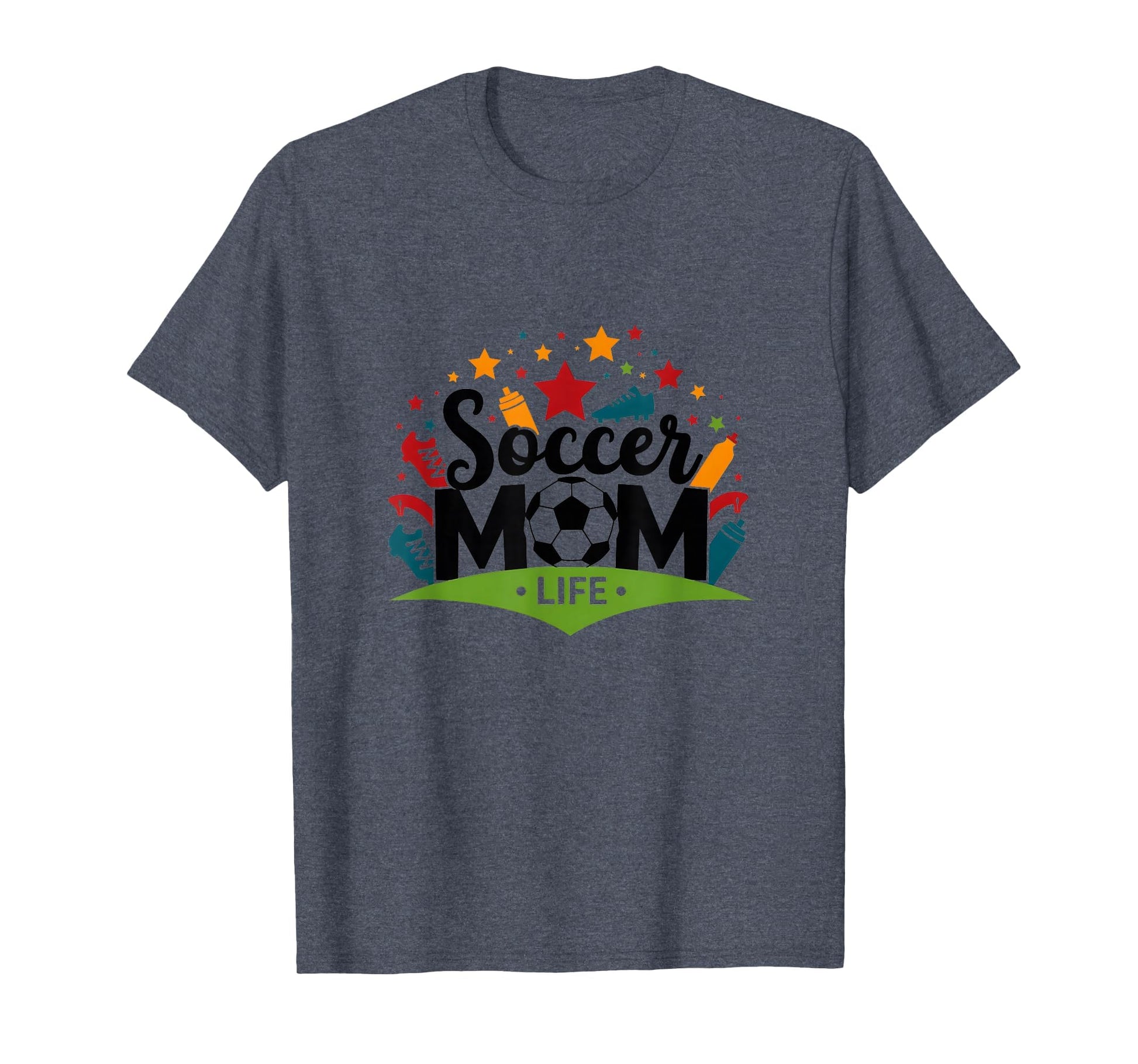 Soccer Mom Life Womens Sports T-Shirt - Aesthetic Graphic for Adults - T-Shirt, Sweatshirt, Hoodie
