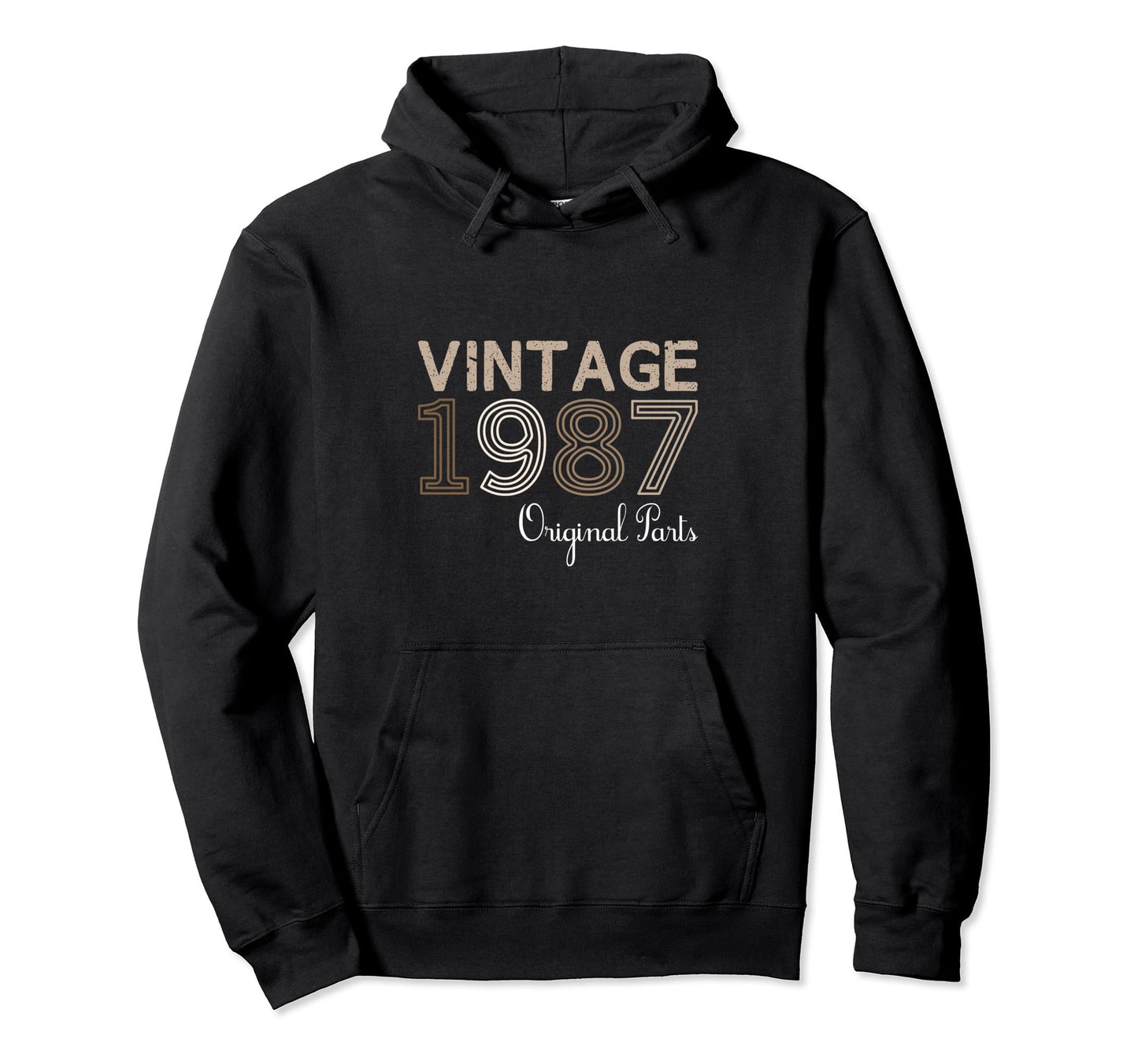 Year 1987 Gift Birthday Mom Dad Hoodie - Aesthetic Graphic Unisex - T-Shirt, Sweatshirt, Hoodie