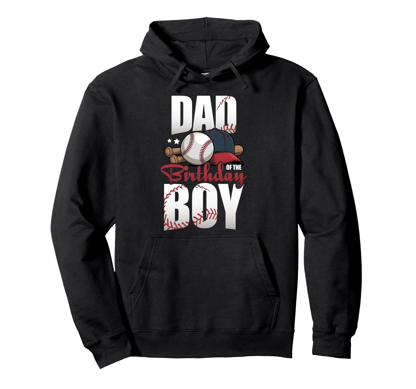 Dad Birthday Matching Baseball Birthday Hoodie - Minimalist Print Men Women - T-Shirt, Sweatshirt, Hoodie