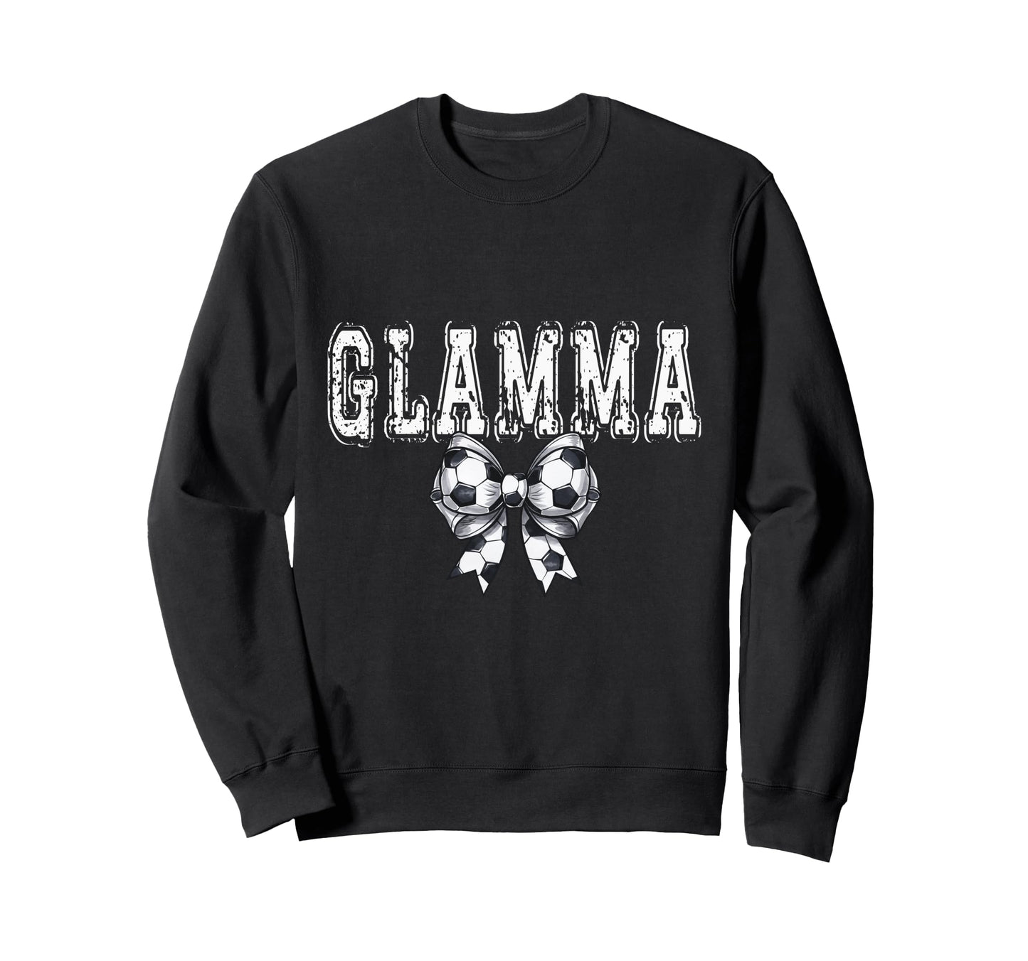 Coquette Soccer Glamma Spirit Sweatshirt - Unique Graphic Unisex - T-Shirt, Sweatshirt, Hoodie