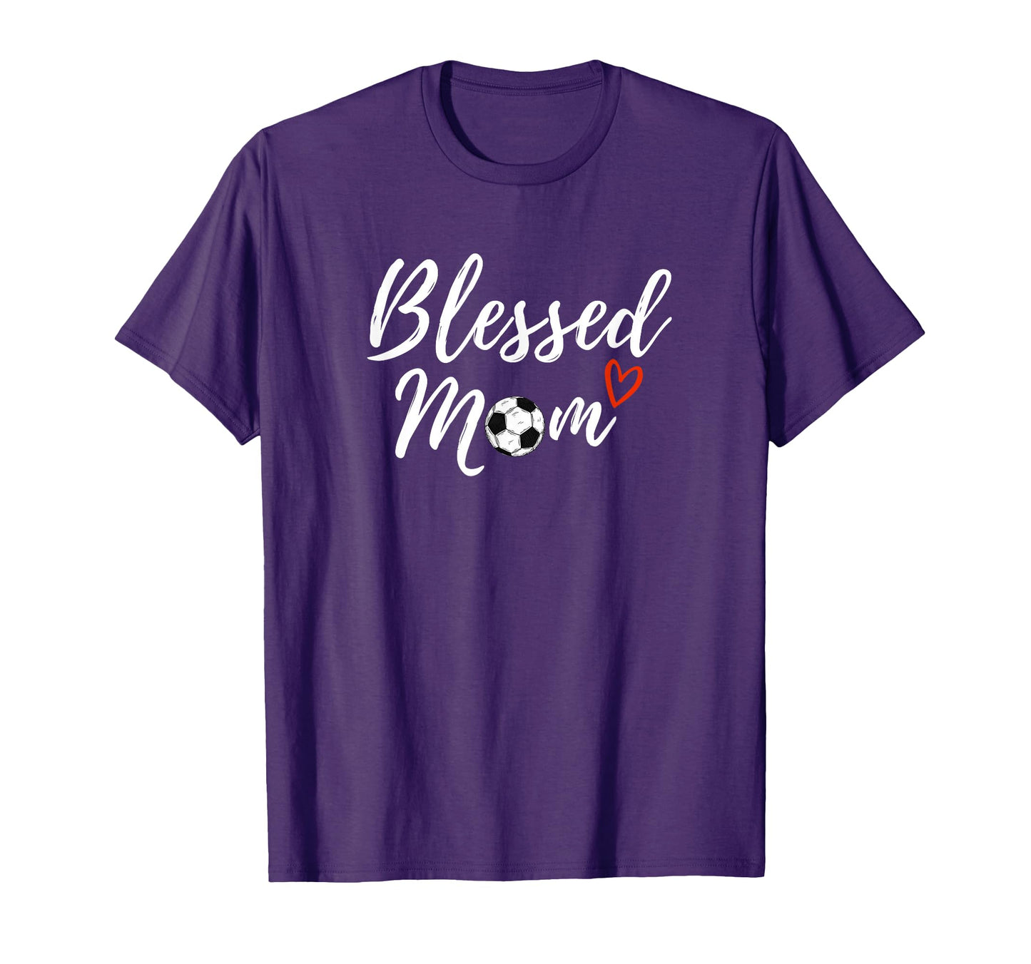 Blessed Soccer Mom Life Womens Soccer T-Shirt - Minimalist Print Unisex - T-Shirt, Sweatshirt, Hoodie