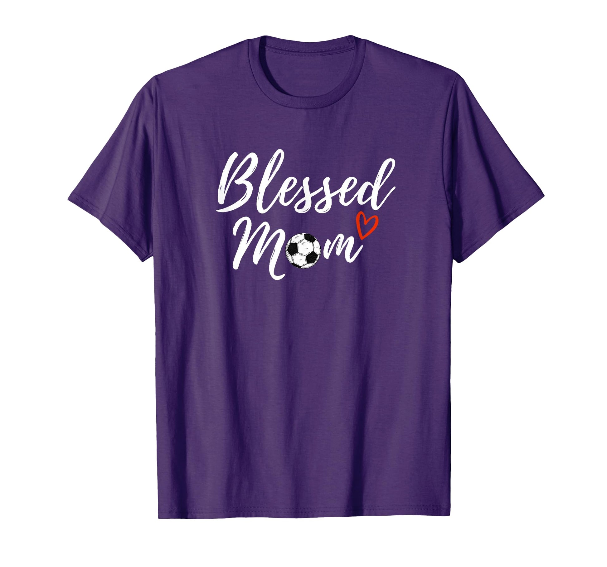 Blessed Soccer Mom Life Womens Soccer T-Shirt - Minimalist Print Unisex - T-Shirt, Sweatshirt, Hoodie