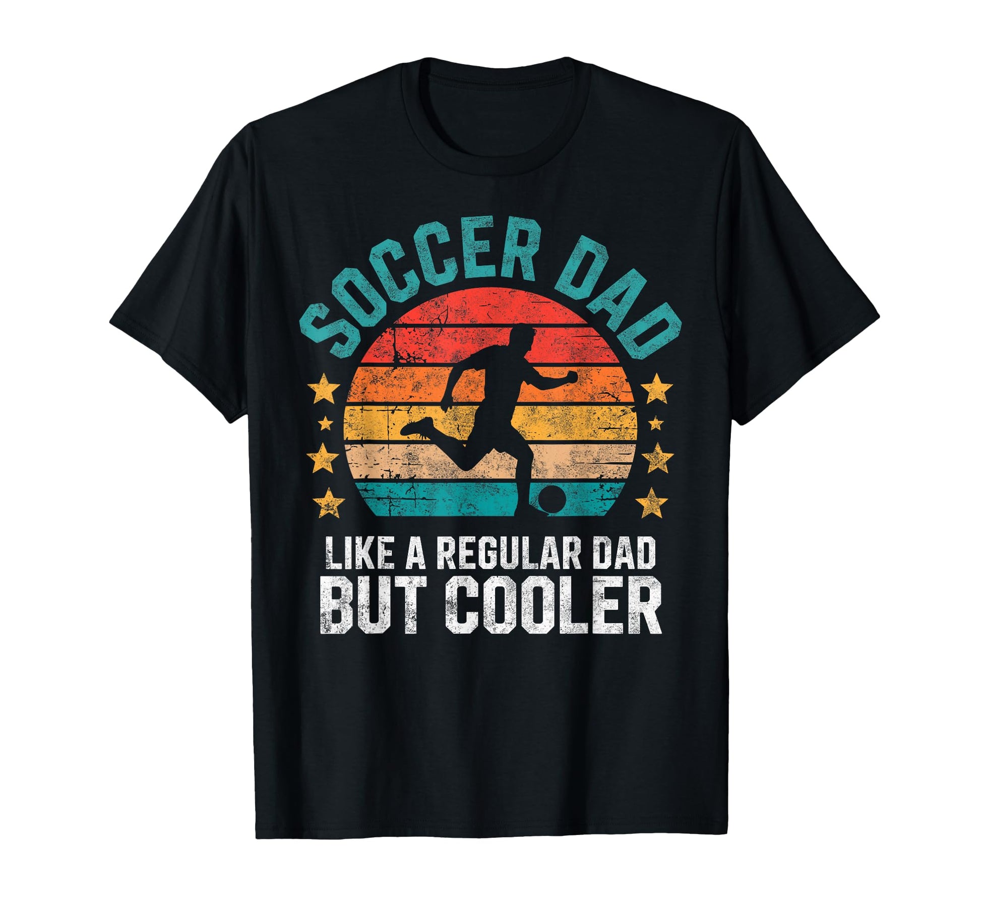 Soccer Player Dad Like Regular T-Shirt - Aesthetic Graphic for Adults - T-Shirt, Sweatshirt, Hoodie