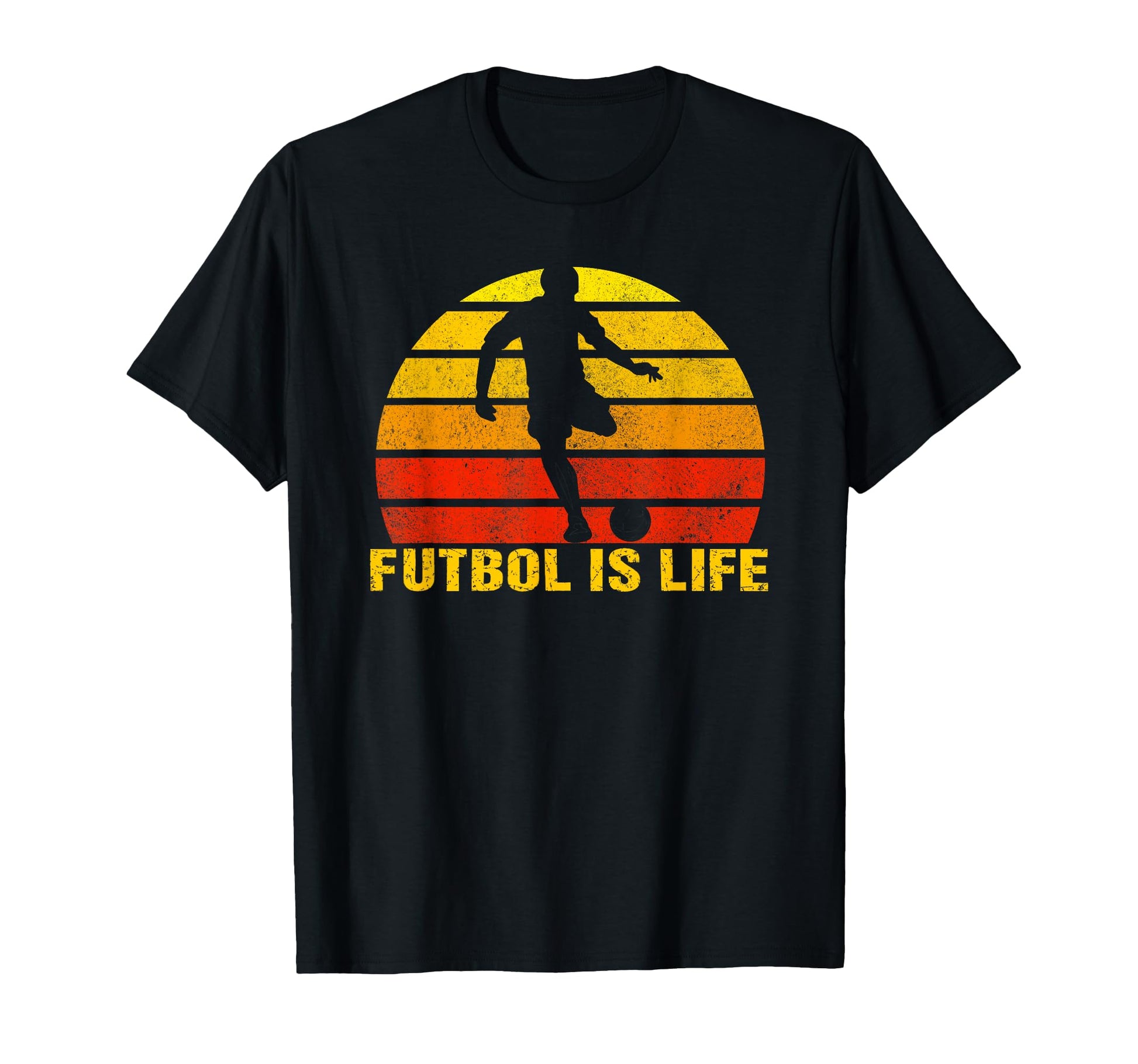 Futbol Is Life Soccer Player Sports T-Shirt - Novelty Apparel Men Women - T-Shirt, Sweatshirt, Hoodie