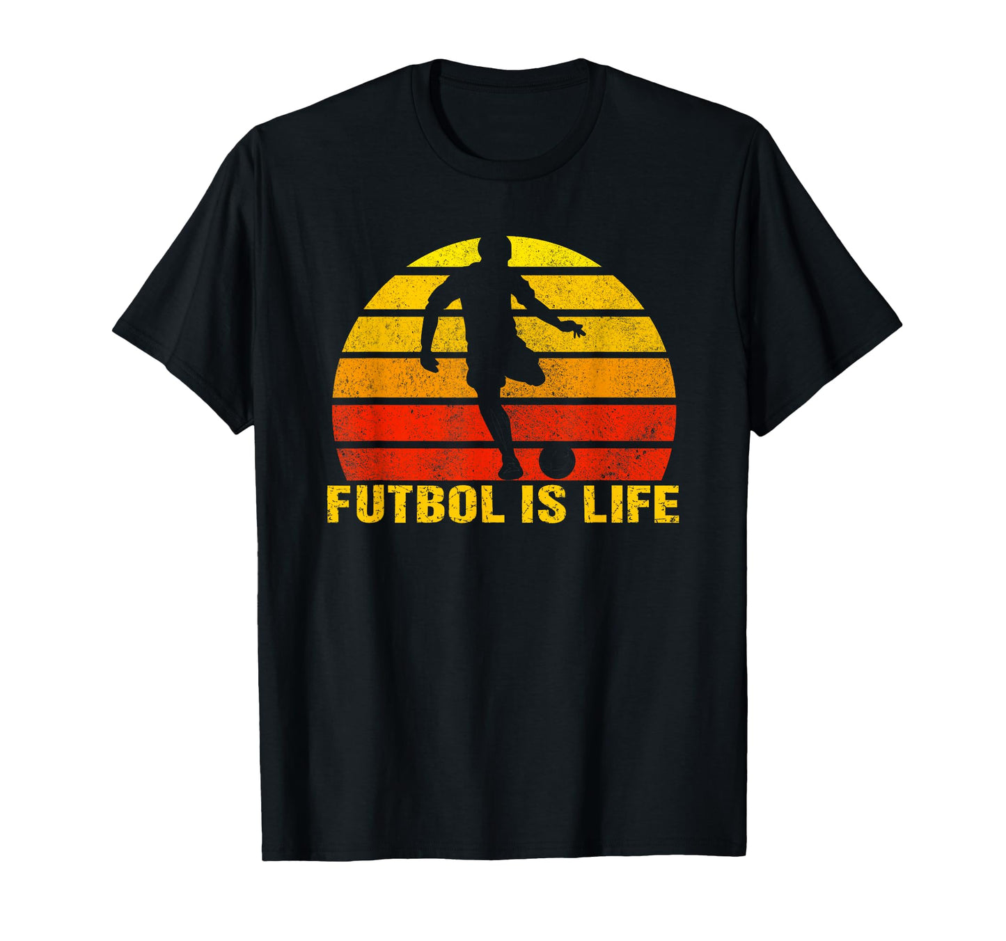 Futbol Is Life Soccer Player Sports Futbol T-Shirt - Graphic Print Unisex - T-Shirt, Sweatshirt, Hoodie