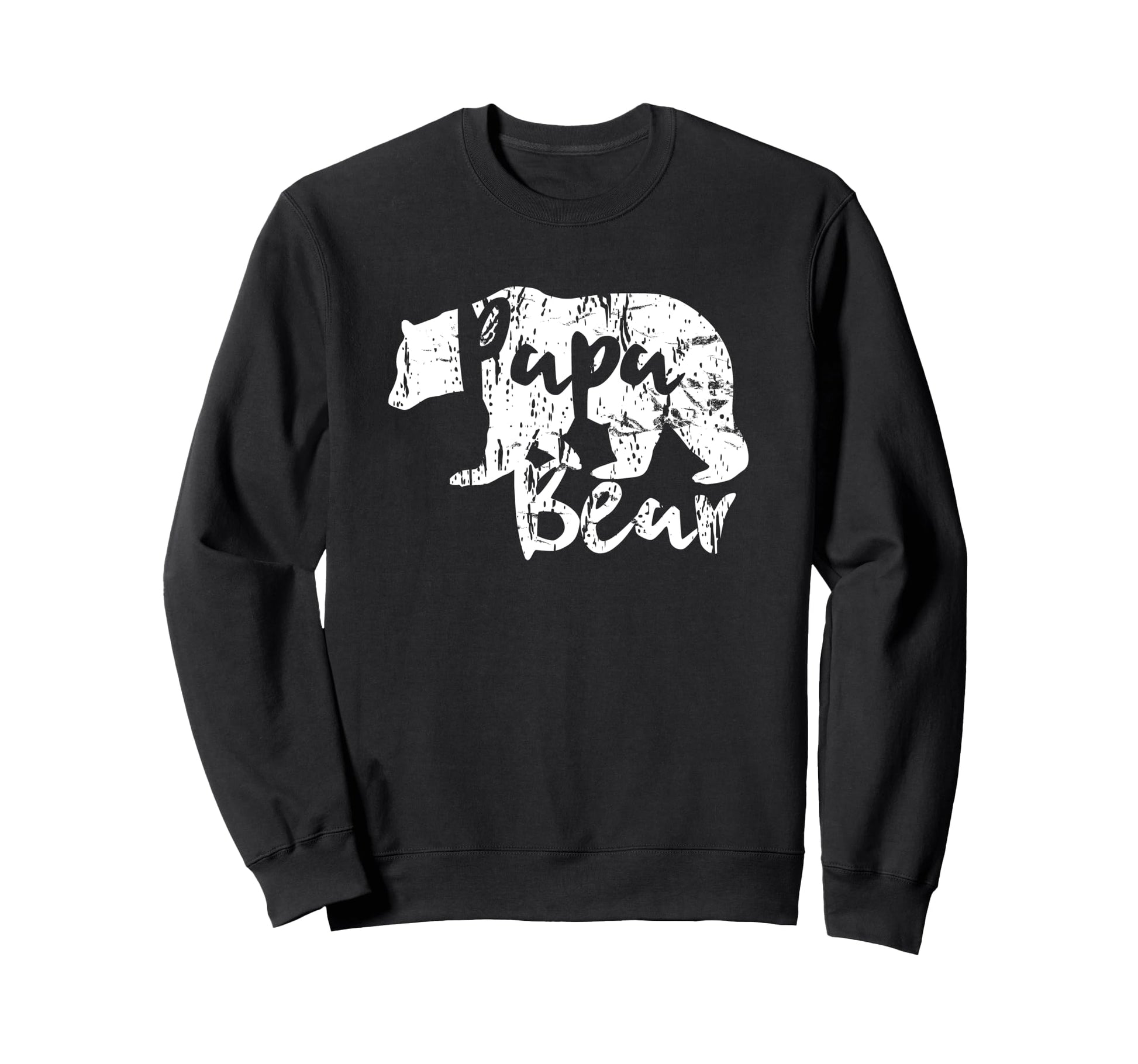 Papa Bear Profile Dad Daddy Sweatshirt - Fun Novelty Design Men Women - T-Shirt, Sweatshirt, Hoodie