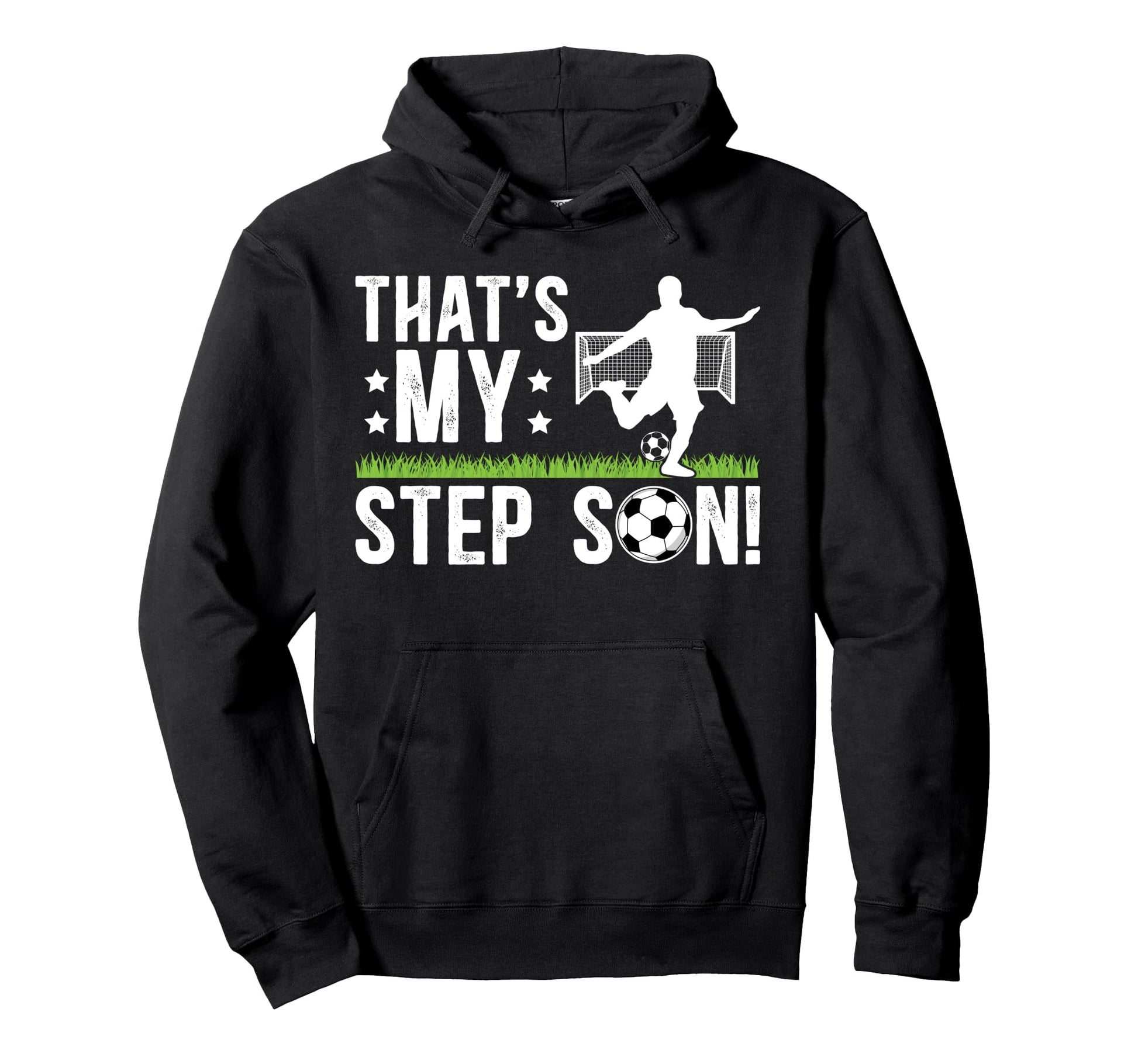 Proud Soccer Step Dad Soccer Player Hoodie - Minimalist Print Unisex - T-Shirt, Sweatshirt, Hoodie