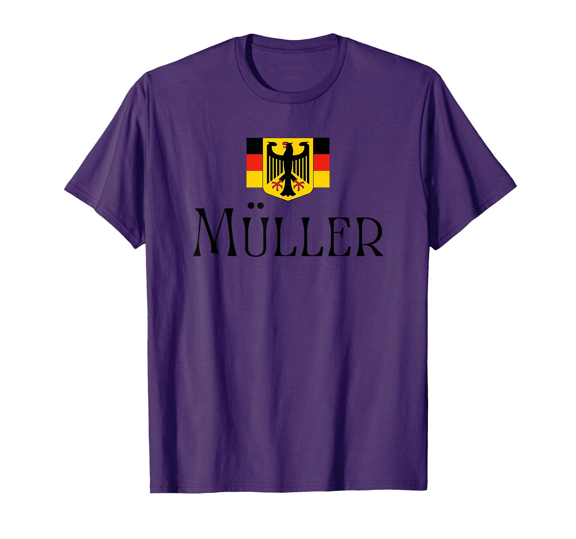 M Ller Surname German Family Name T-Shirt - Graphic Print for Adults - T-Shirt, Sweatshirt, Hoodie