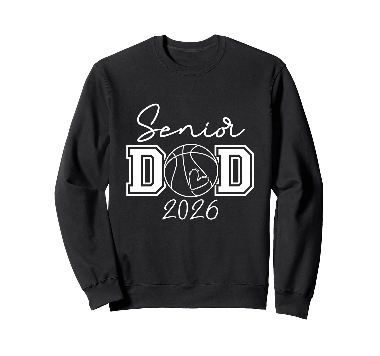 Proud Dad 2026 Senior Graduate Sweatshirt - Custom Art Print Unisex - T-Shirt, Sweatshirt, Hoodie