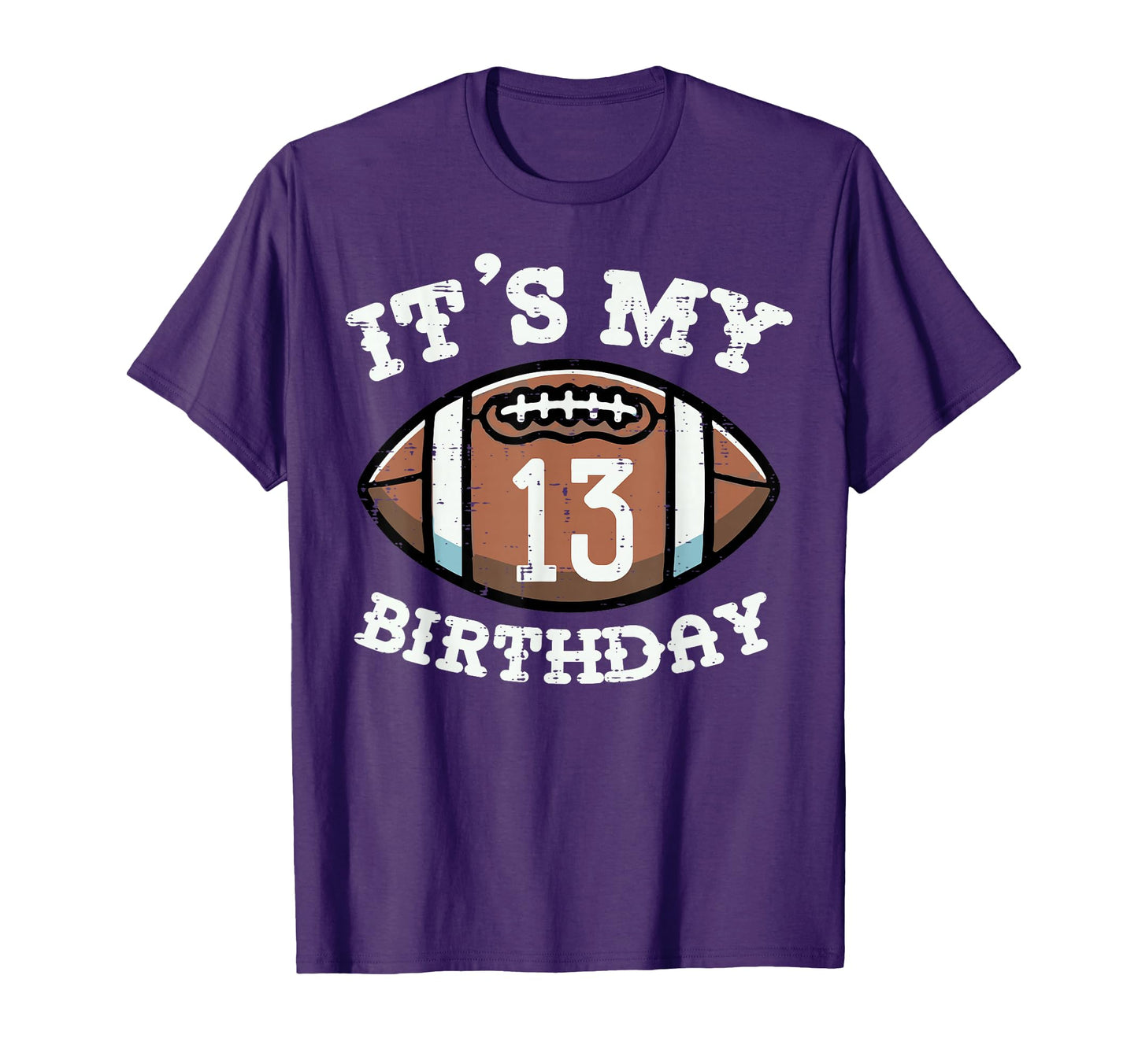Its My 13Th Birthday American T-Shirt - Casual Everyday Wear for Adults - T-Shirt, Sweatshirt, Hoodie
