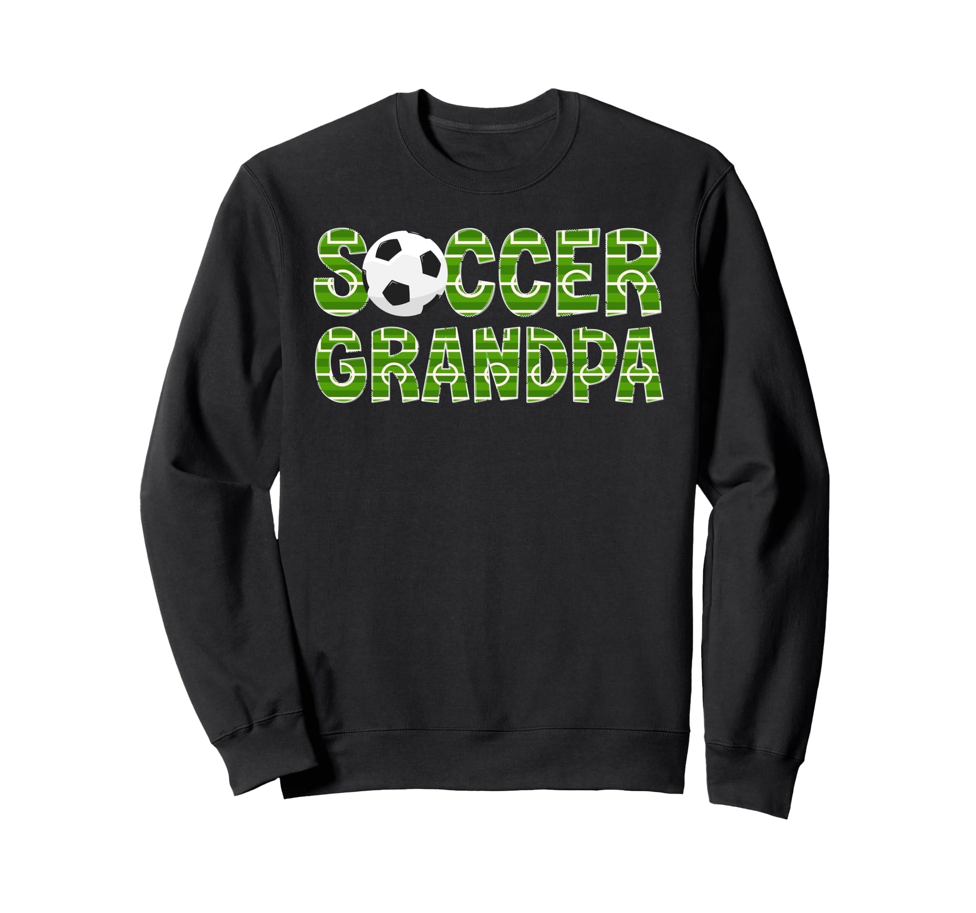 Soccer Grandpa Proud Soccer Player Sweatshirt - Minimalist Print Men Women - T-Shirt, Sweatshirt, Hoodie