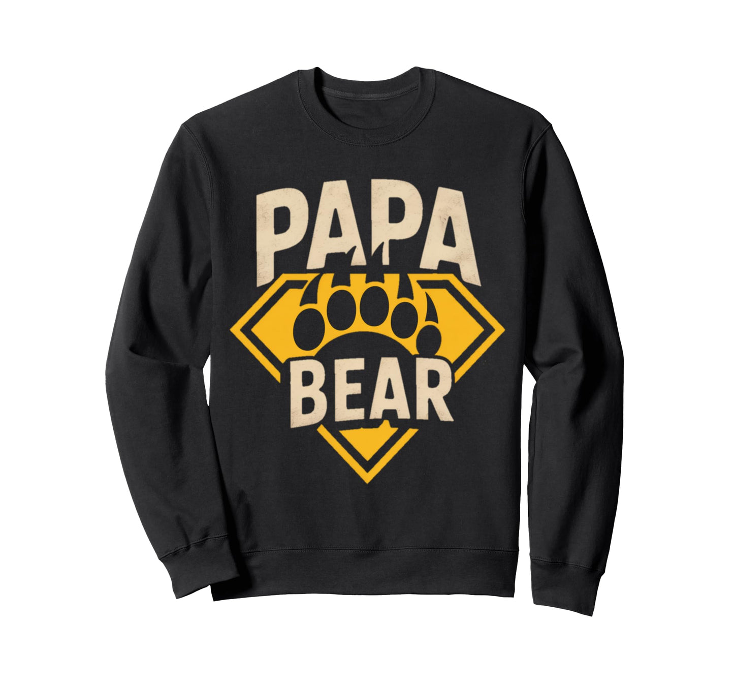 Gay Bear Pride Bear Paw Diamond Papa Sweatshirt - Aesthetic Graphic Unisex - T-Shirt, Sweatshirt, Hoodie