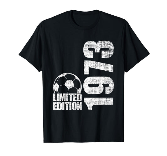 53 Years Old 1973 53Rd Birthday Soccer T-Shirt - Novelty Apparel Unisex - T-Shirt, Sweatshirt, Hoodie