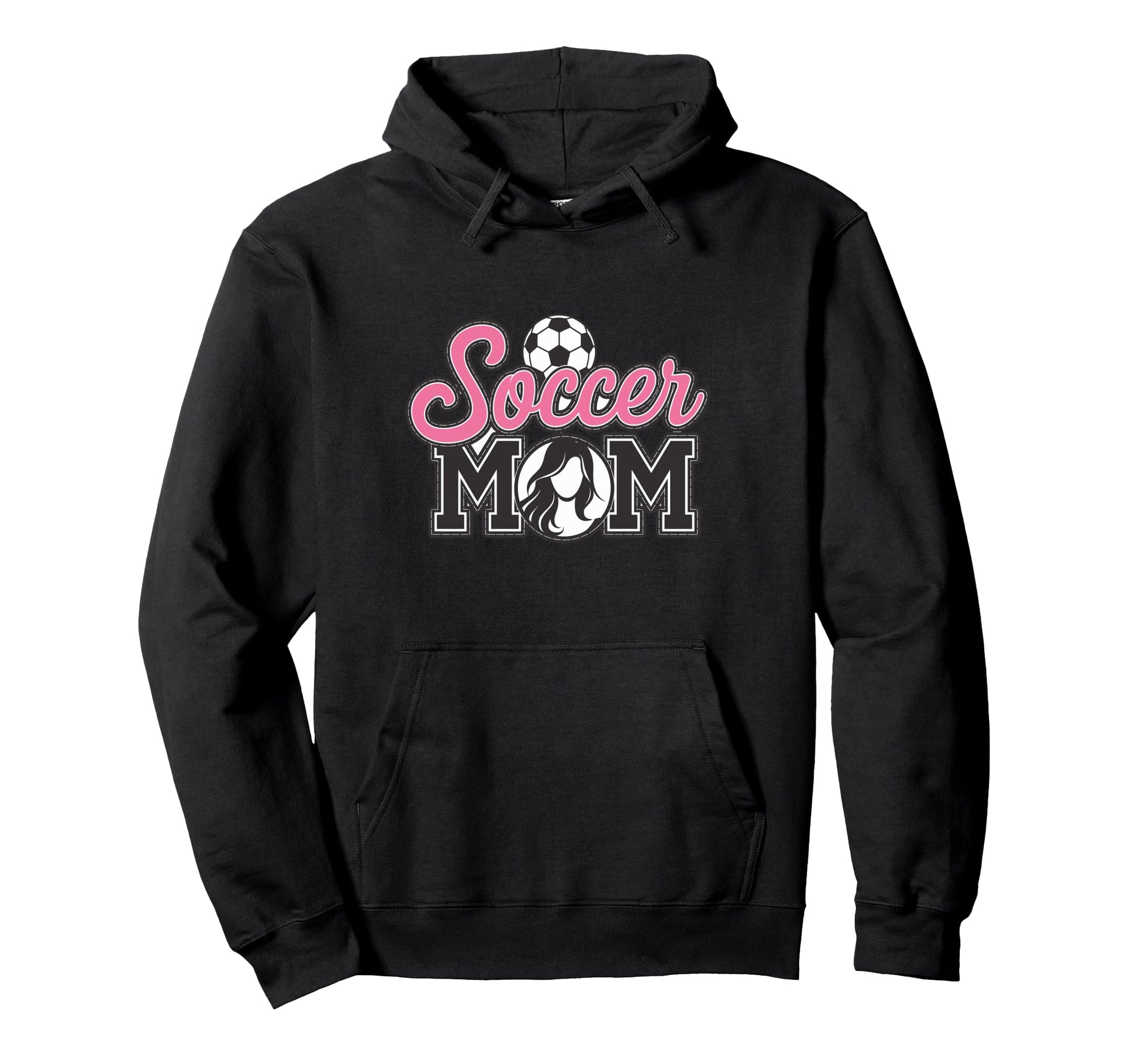 Soccer Mom Proud Supporter Team Hoodie - Unique Graphic Unisex - T-Shirt, Sweatshirt, Hoodie