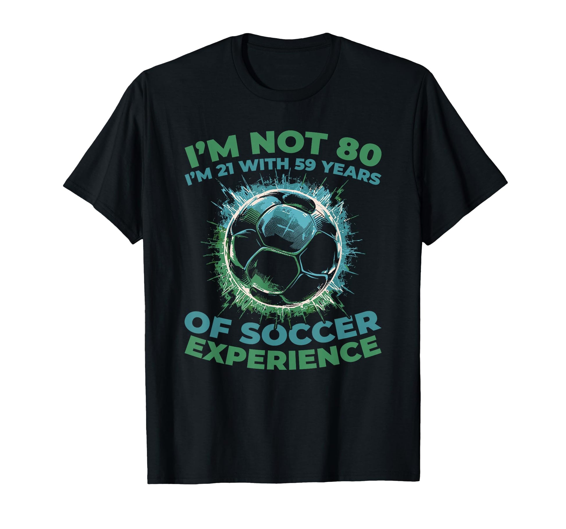 80 Years Old Player Team Sports T-Shirt - Novelty Apparel for Adults - T-Shirt, Sweatshirt, Hoodie