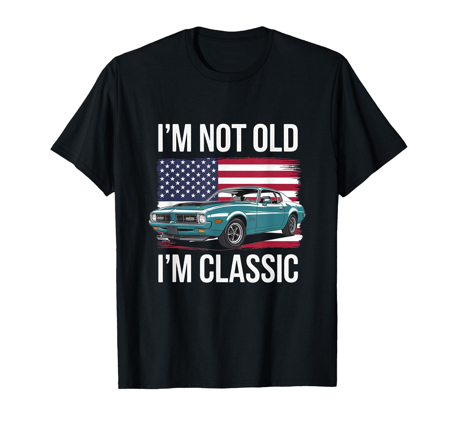 Im Not Old Im Celebration Party Car T-Shirt - Minimalist Print Unisex - T-Shirt, Sweatshirt, Hoodie