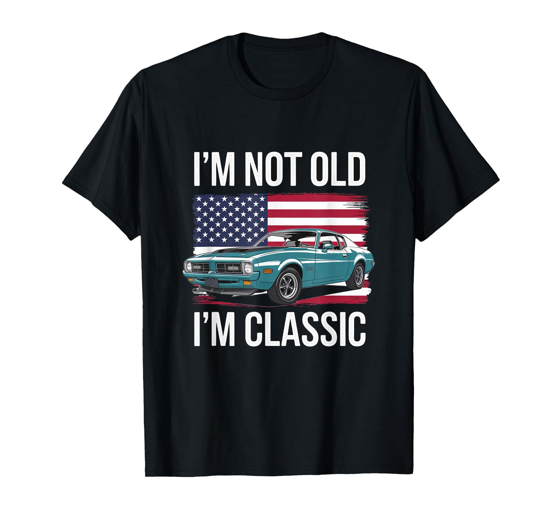 Im Not Old Im Celebration Party Car T-Shirt - Minimalist Print Unisex - T-Shirt, Sweatshirt, Hoodie