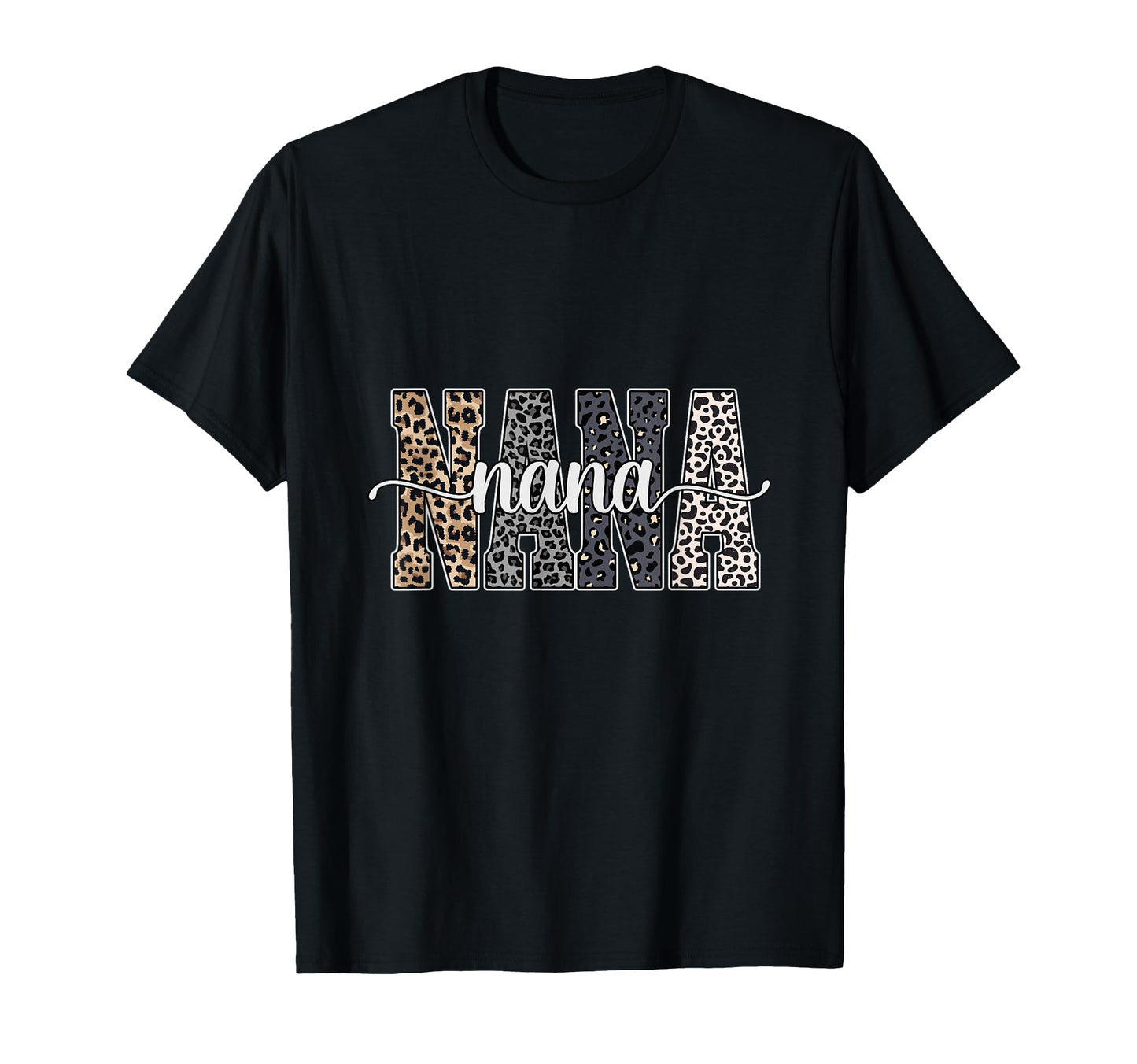 Nana Leopard Grandma T-Shirt - Streetwear Style Men Women - T-Shirt, Sweatshirt, Hoodie