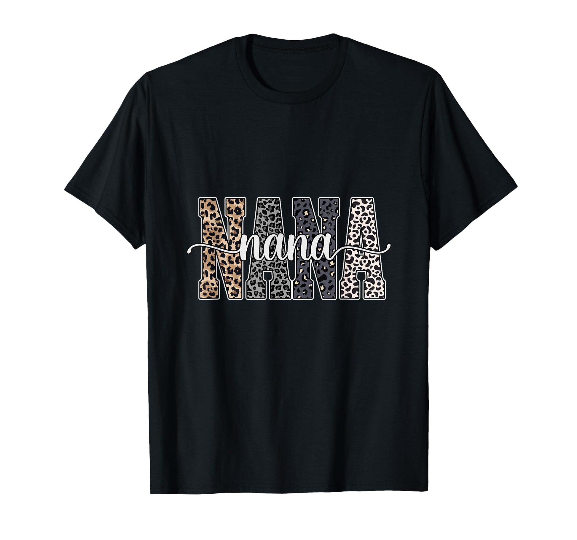 Nana Leopard Grandma T-Shirt - Streetwear Style Men Women - T-Shirt, Sweatshirt, Hoodie
