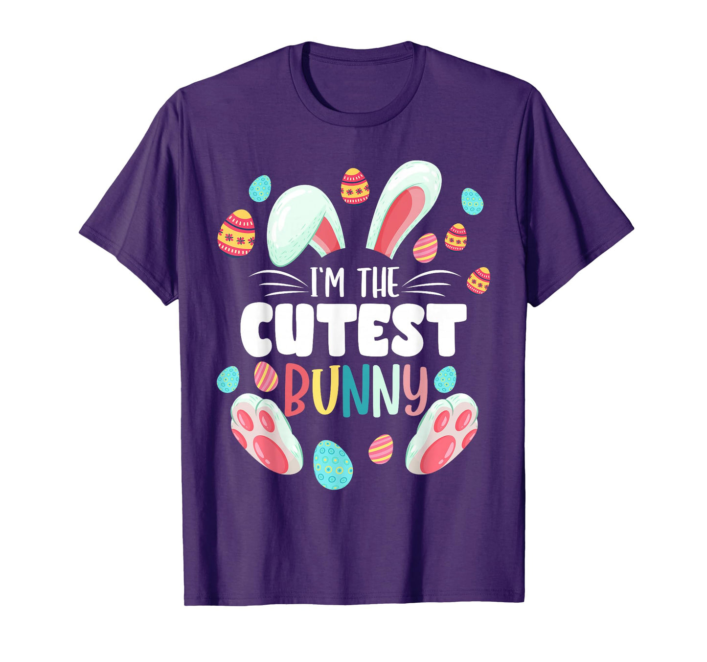 Im Cutest Bunny Matching Family Easter T-Shirt - Trendy Graphic Men Women - T-Shirt, Sweatshirt, Hoodie