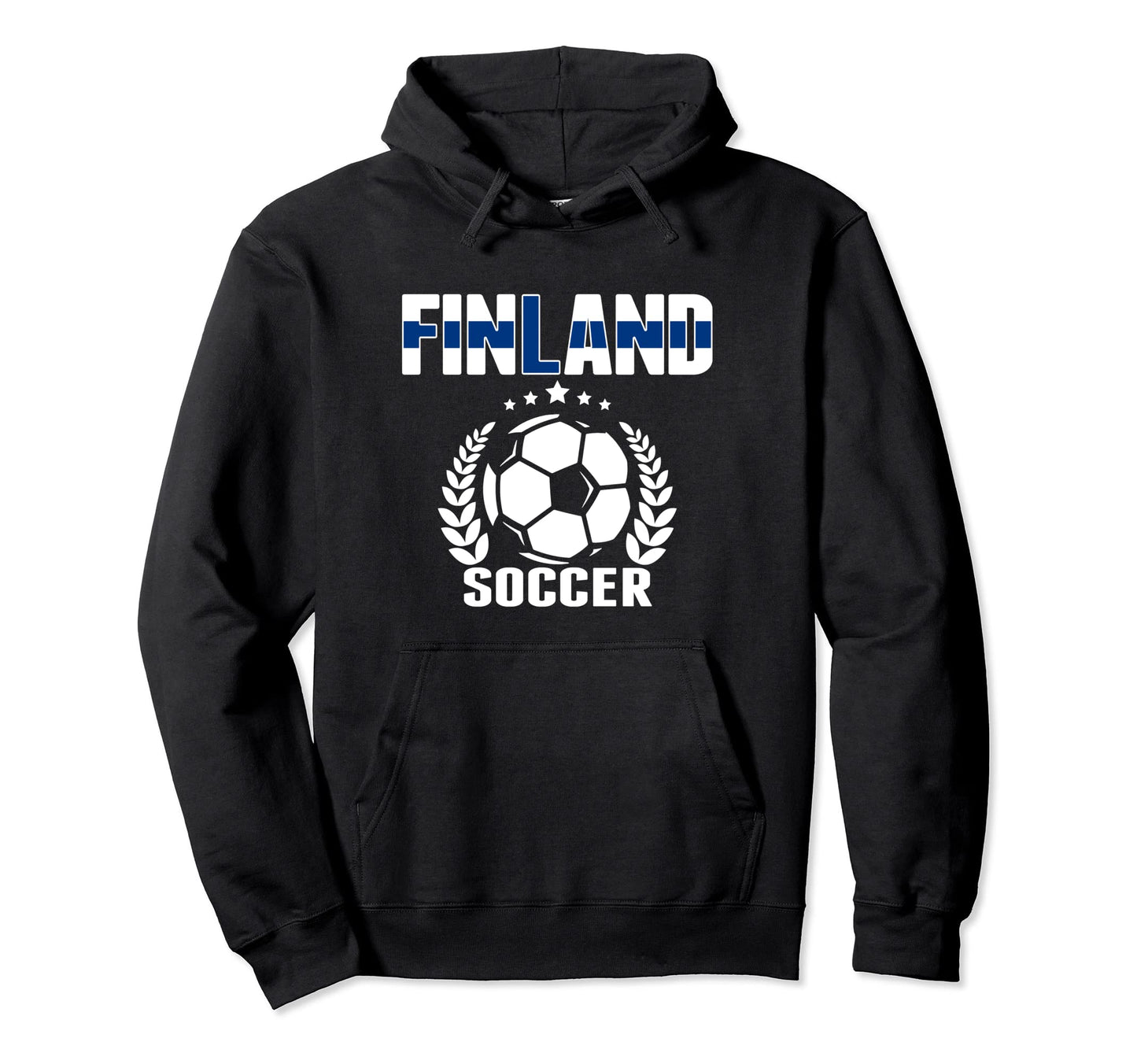 Finland Soccer Fans Jersey Proud Hoodie - Aesthetic Graphic Men Women - T-Shirt, Sweatshirt, Hoodie