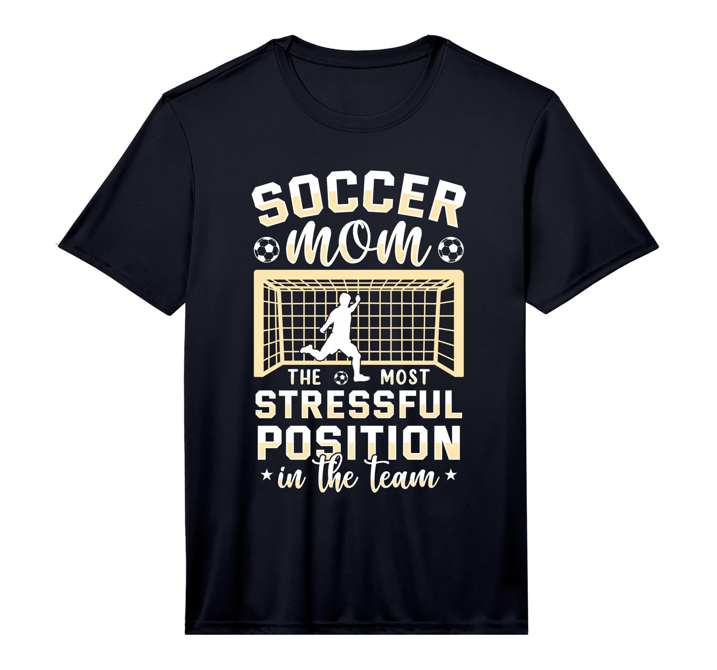 Mens Soccer Mother Gameday Soccer Mom T-Shirt - Custom Art Print Unisex - T-Shirt, Sweatshirt, Hoodie