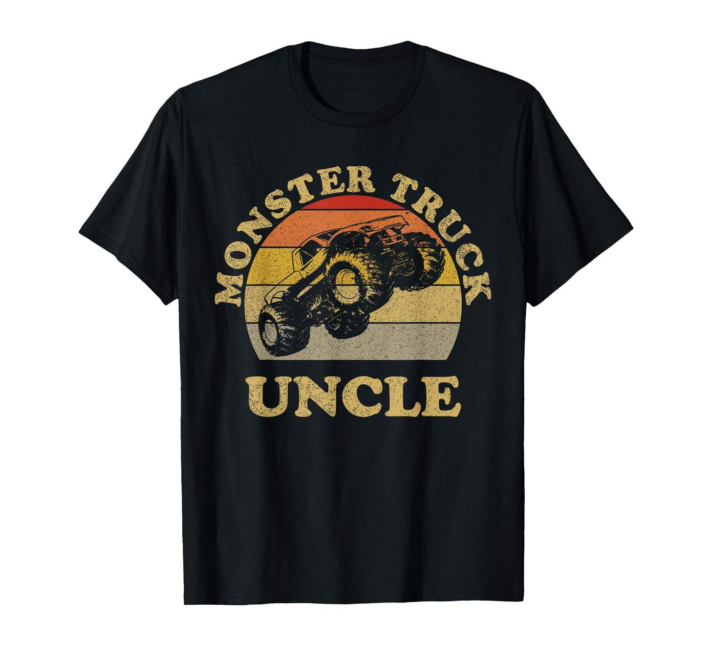 Monster Truck Uncle Sunset Uncles T-Shirt - Novelty Apparel Men Women - T-Shirt, Sweatshirt, Hoodie