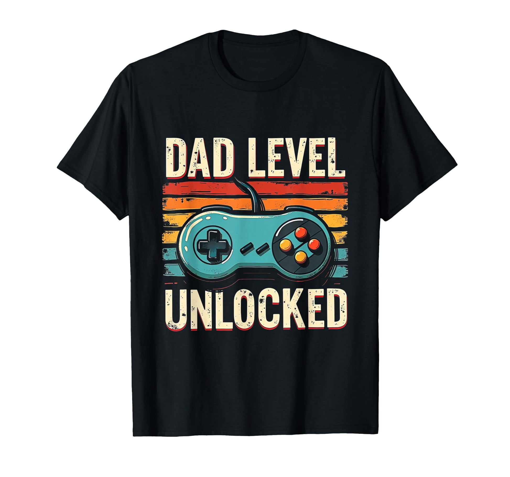 Dad Level Unlocked Funny Gamer T-Shirt - Casual Everyday Wear Men Women - T-Shirt, Sweatshirt, Hoodie