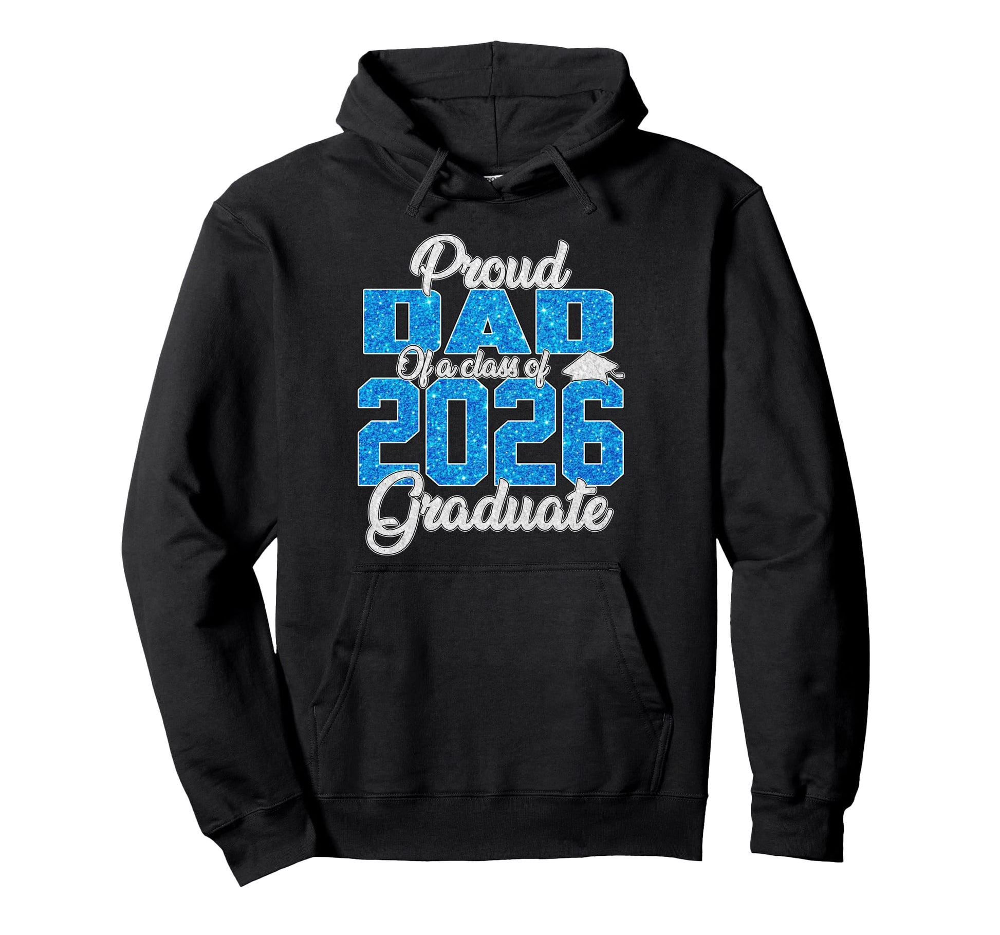 Super Proud Dad 2026 Graduate Dad Family Hoodie - Trendy Graphic Men Women - T-Shirt, Sweatshirt, Hoodie