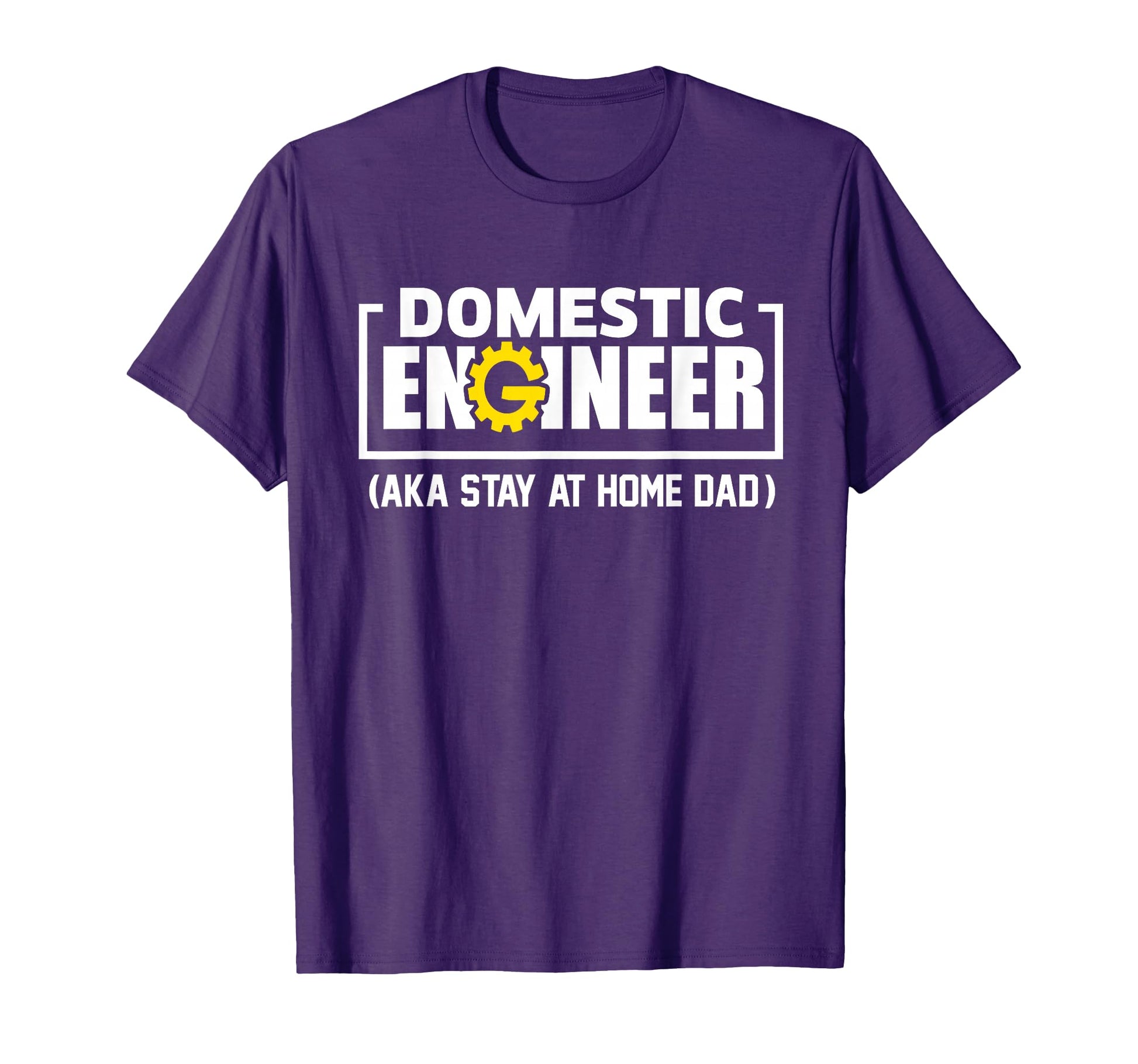 Funny Husband Domestic Engineer T-Shirt - Fun Novelty Design Men Women - T-Shirt, Sweatshirt, Hoodie