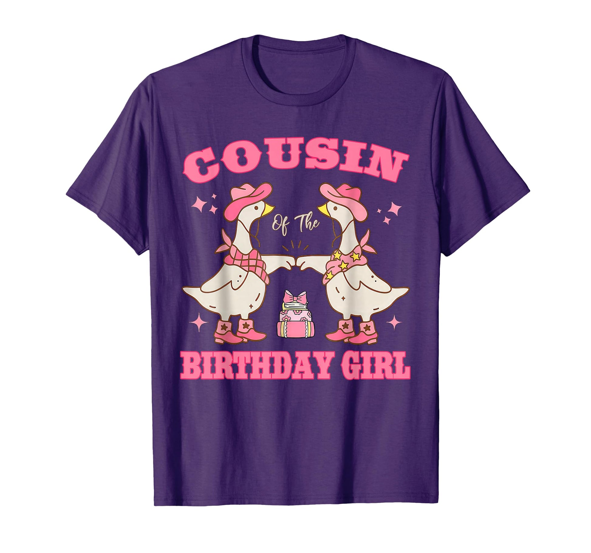 Cousin Silly Goose Birthday Family T-Shirt - Casual Everyday Wear Unisex - T-Shirt, Sweatshirt, Hoodie