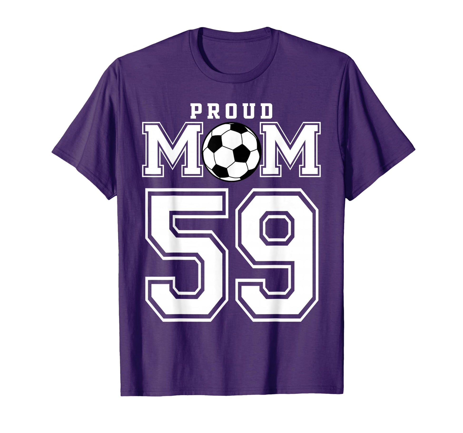 Number 59 Custom Proud Soccer Futbol T-Shirt - Unique Graphic Men Women - T-Shirt, Sweatshirt, Hoodie