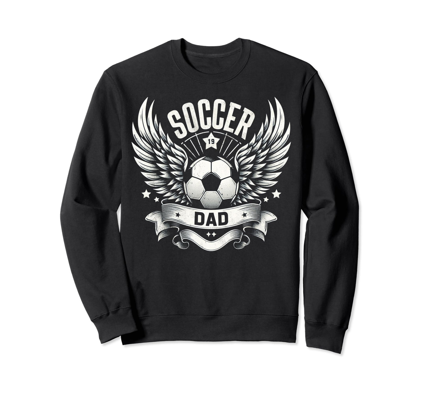 Soccer Dad Family Matching Dad Sweatshirt - Minimalist Print for Adults - T-Shirt, Sweatshirt, Hoodie