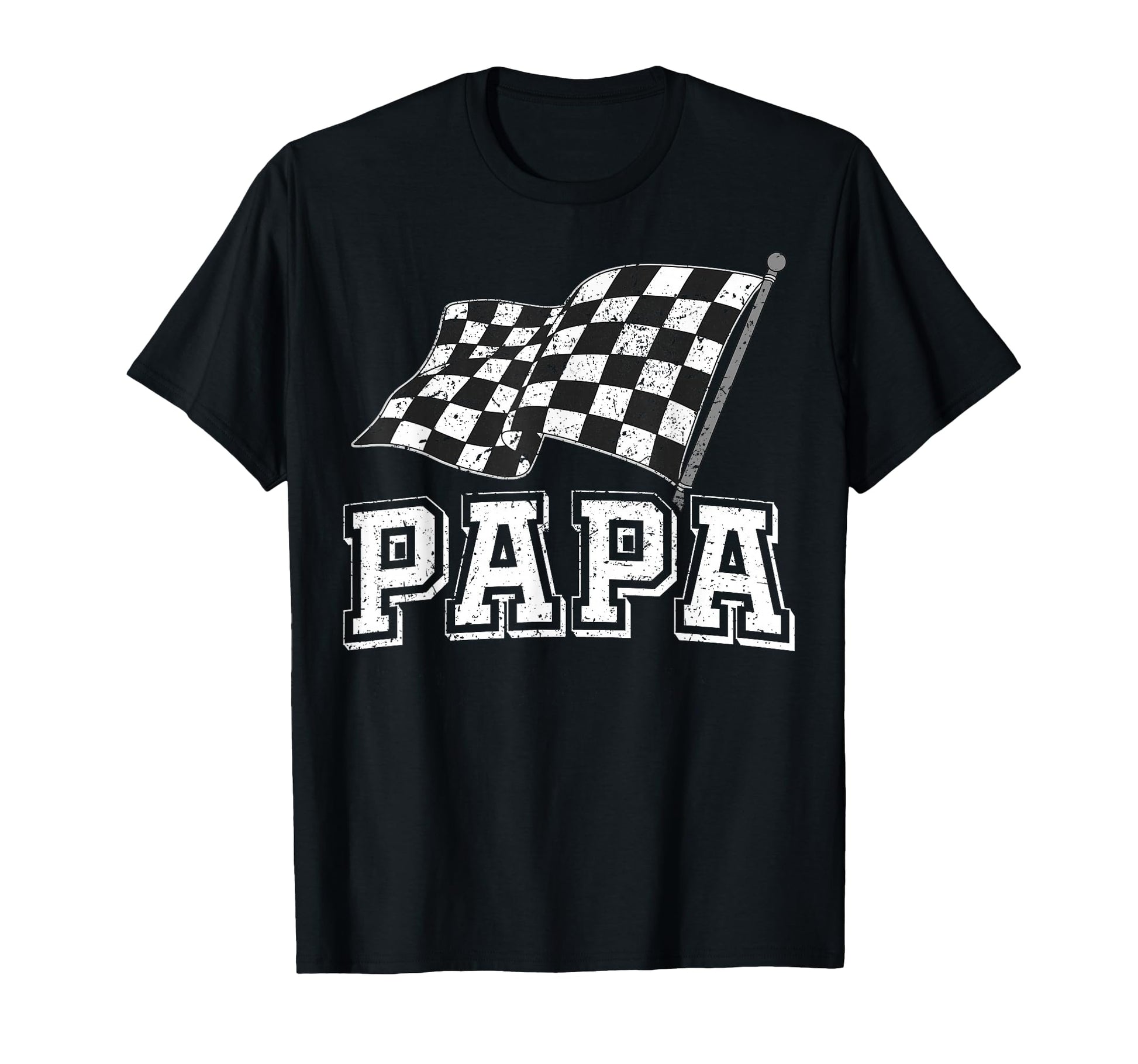 Papa Birthday Crew Race Car T-Shirt - Casual Everyday Wear for Adults - T-Shirt, Sweatshirt, Hoodie