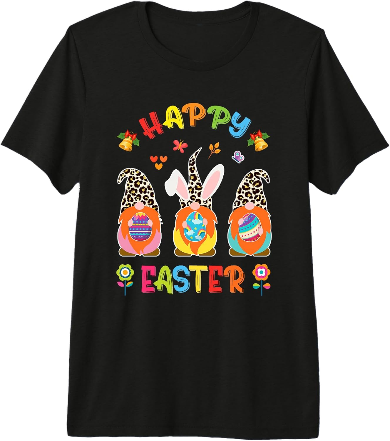 Funny Three Gnomes Holding Egg Happy Easter Day Unisex T-shirt, Sweatshirt, Hoodie, Long Sleeve Tee - T-Shirt, Sweatshirt, Hoodie