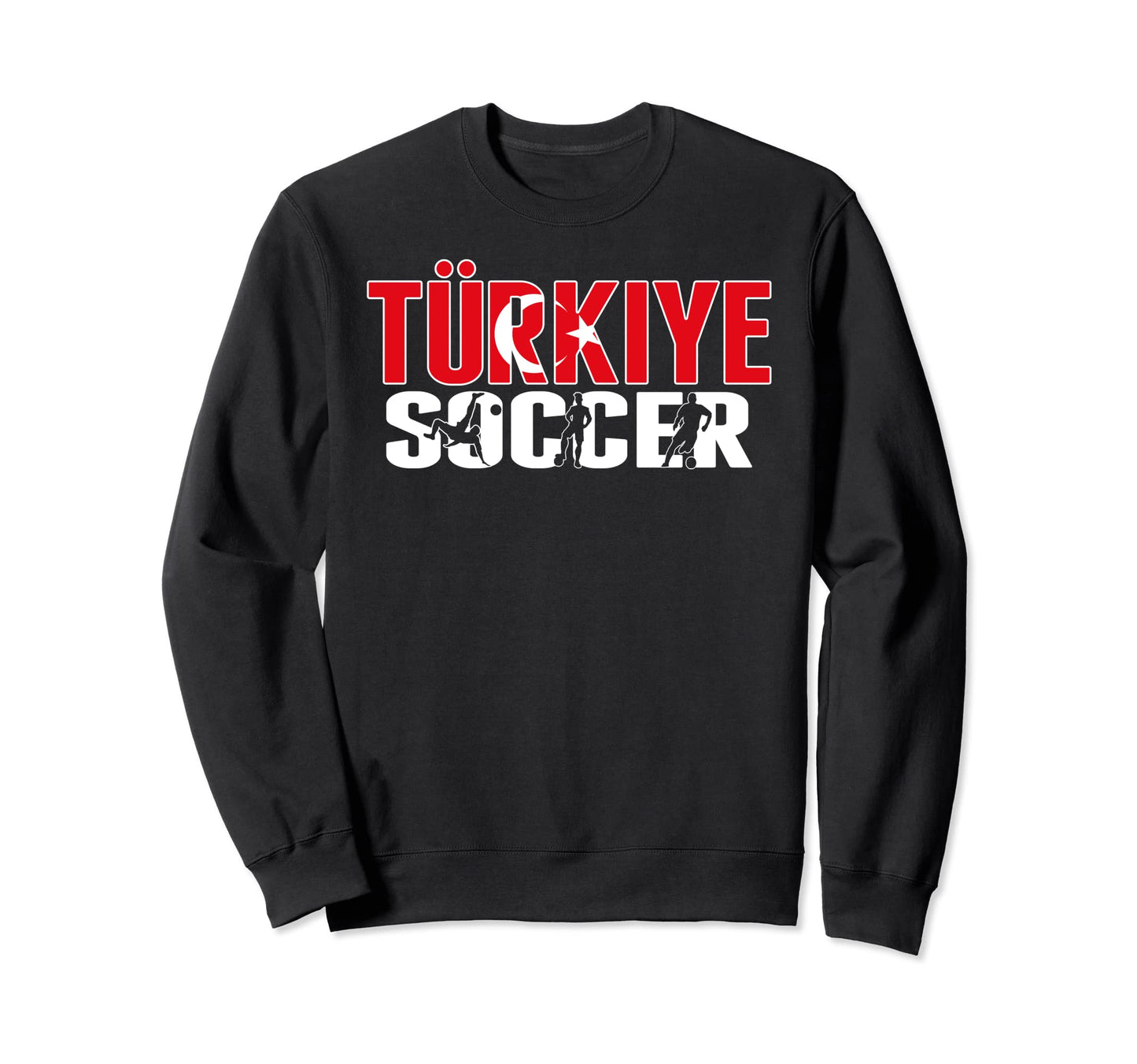 Turkiye Soccer Fans Jersey Proud Sweatshirt - Minimalist Print Unisex - T-Shirt, Sweatshirt, Hoodie