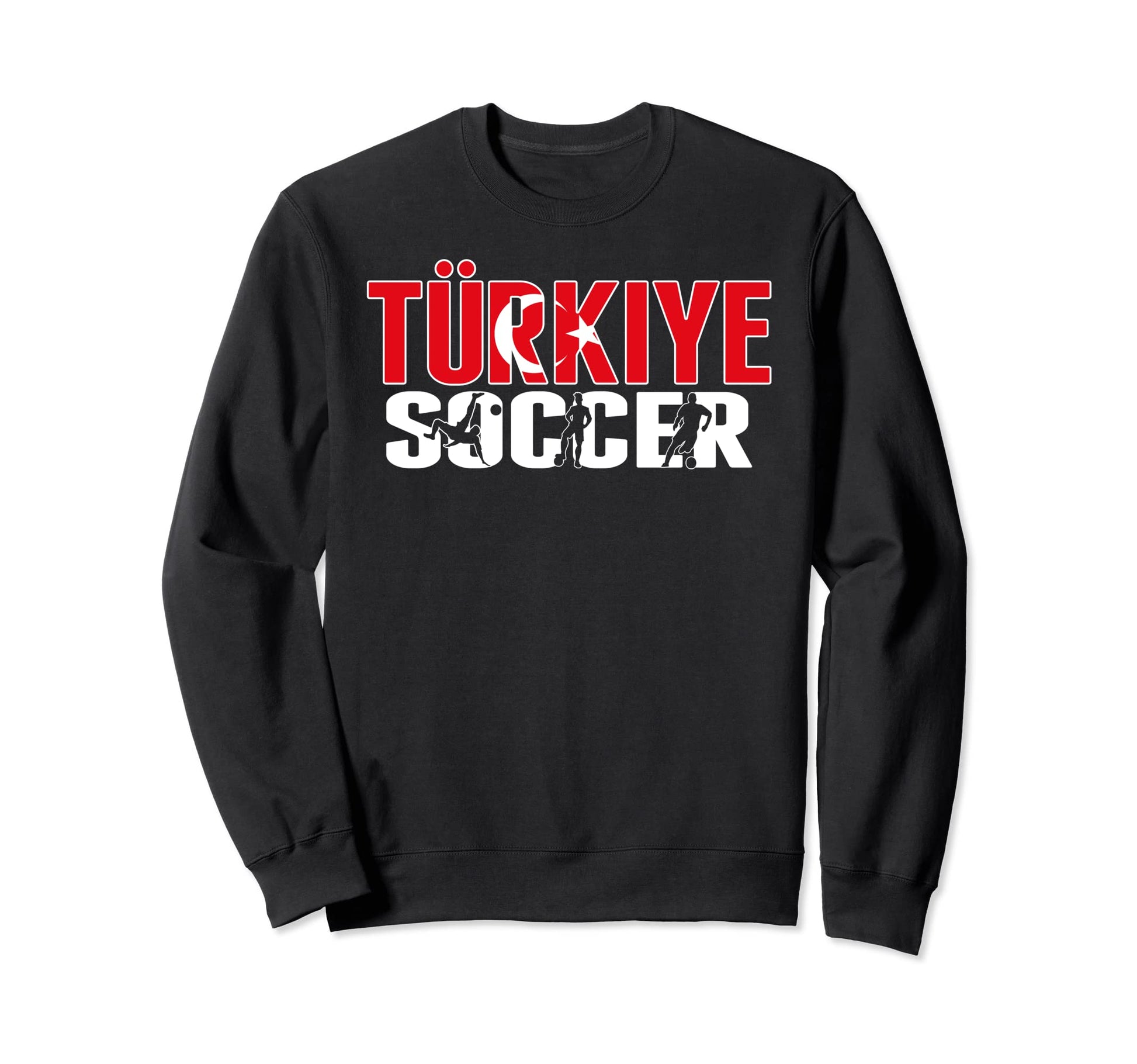Turkiye Soccer Fans Jersey Proud Sweatshirt - Minimalist Print Unisex - T-Shirt, Sweatshirt, Hoodie