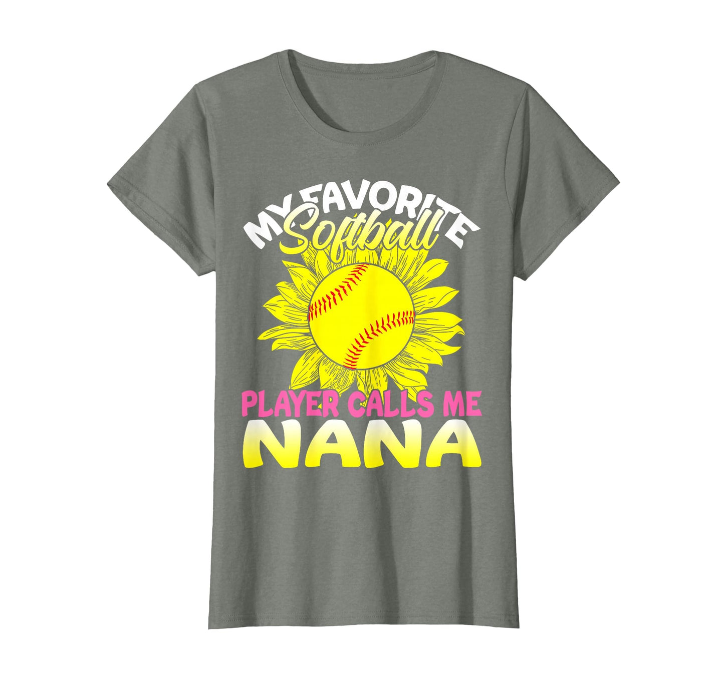 My Favorite Softball Player Calls Me T-Shirt - Fun Novelty Design Unisex - T-Shirt, Sweatshirt, Hoodie