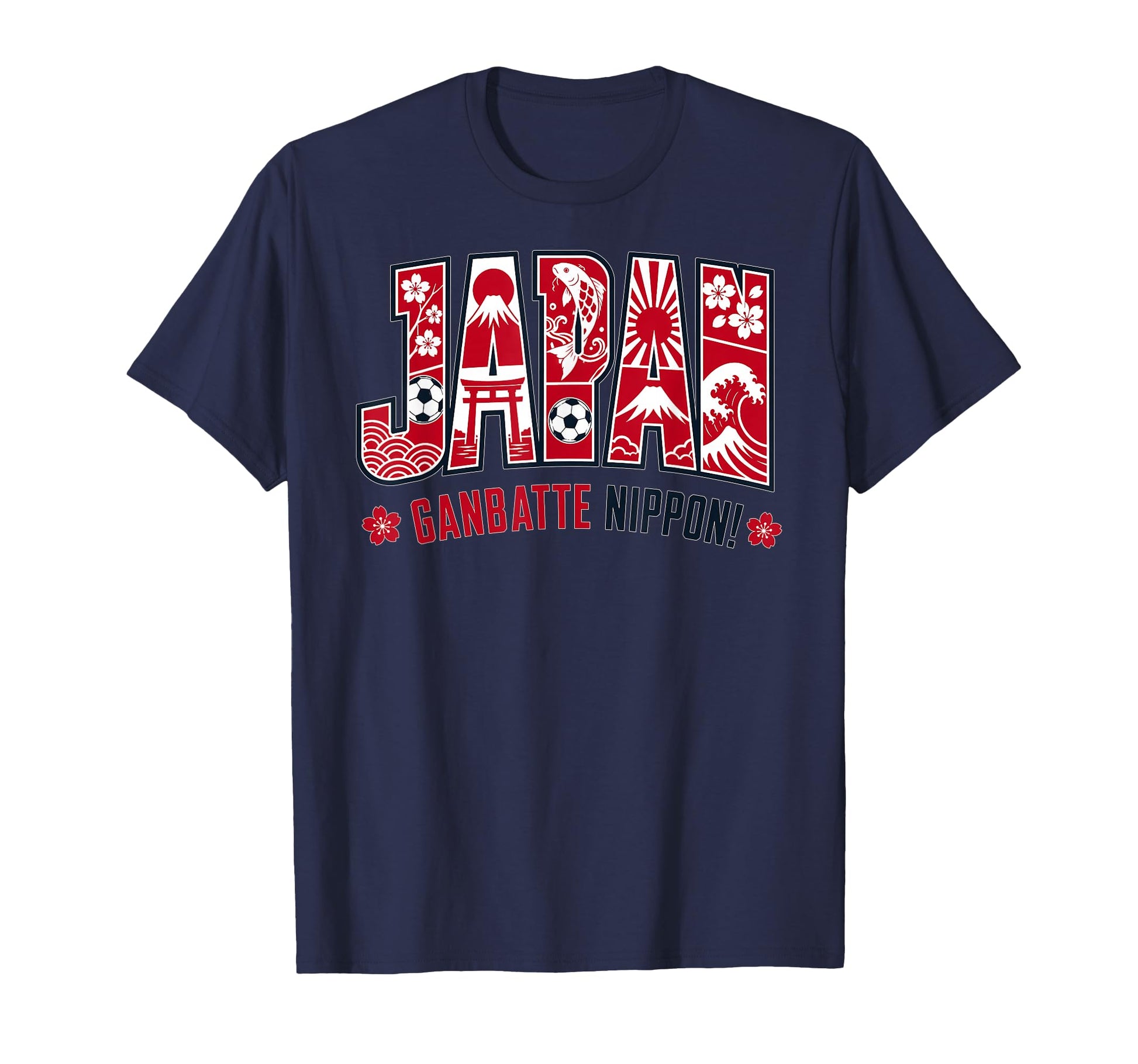 Japan Soccer 2026 Japanese Fans T-Shirt - Custom Art Print for Adults - T-Shirt, Sweatshirt, Hoodie