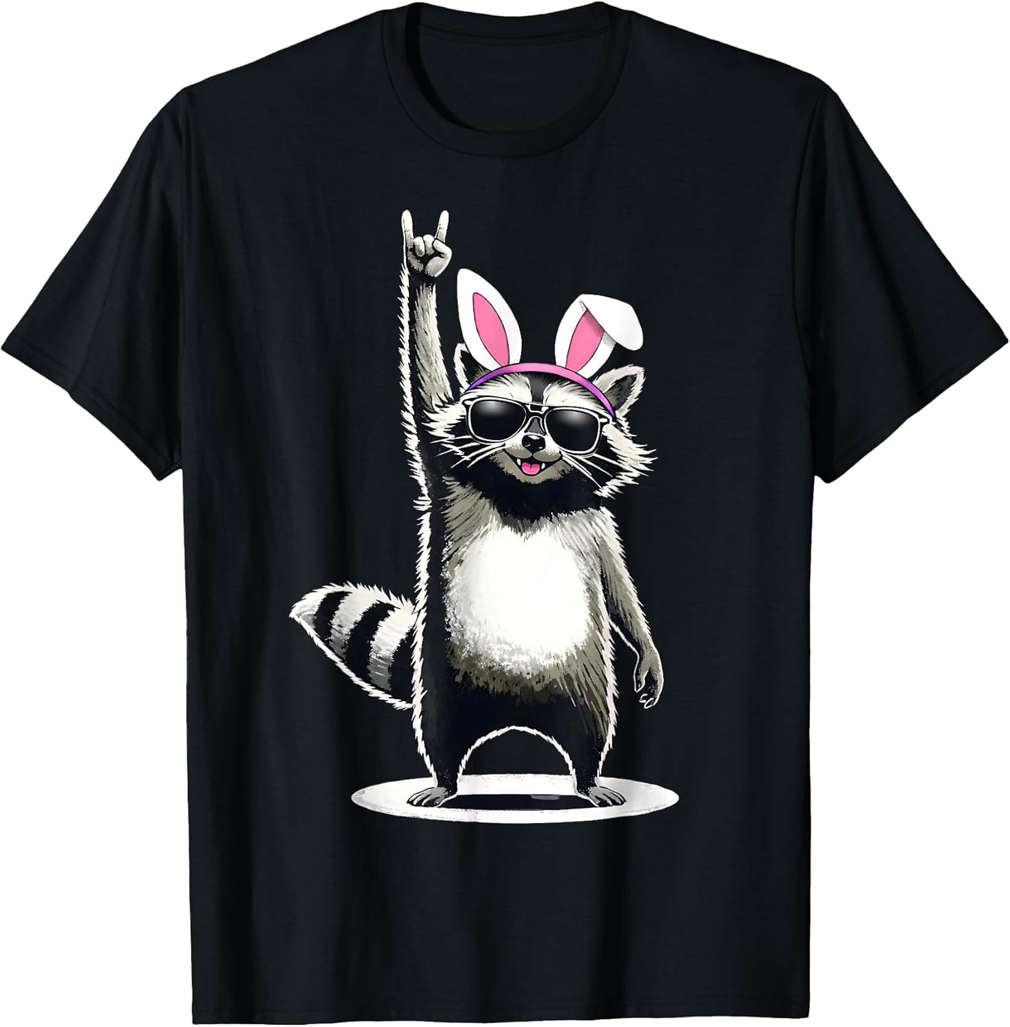 Graphic Funny Easter Raccoon Apparel Co. Unisex T-shirt, Sweatshirt, Hoodie, Long Sleeve Tee - T-Shirt, Sweatshirt, Hoodie