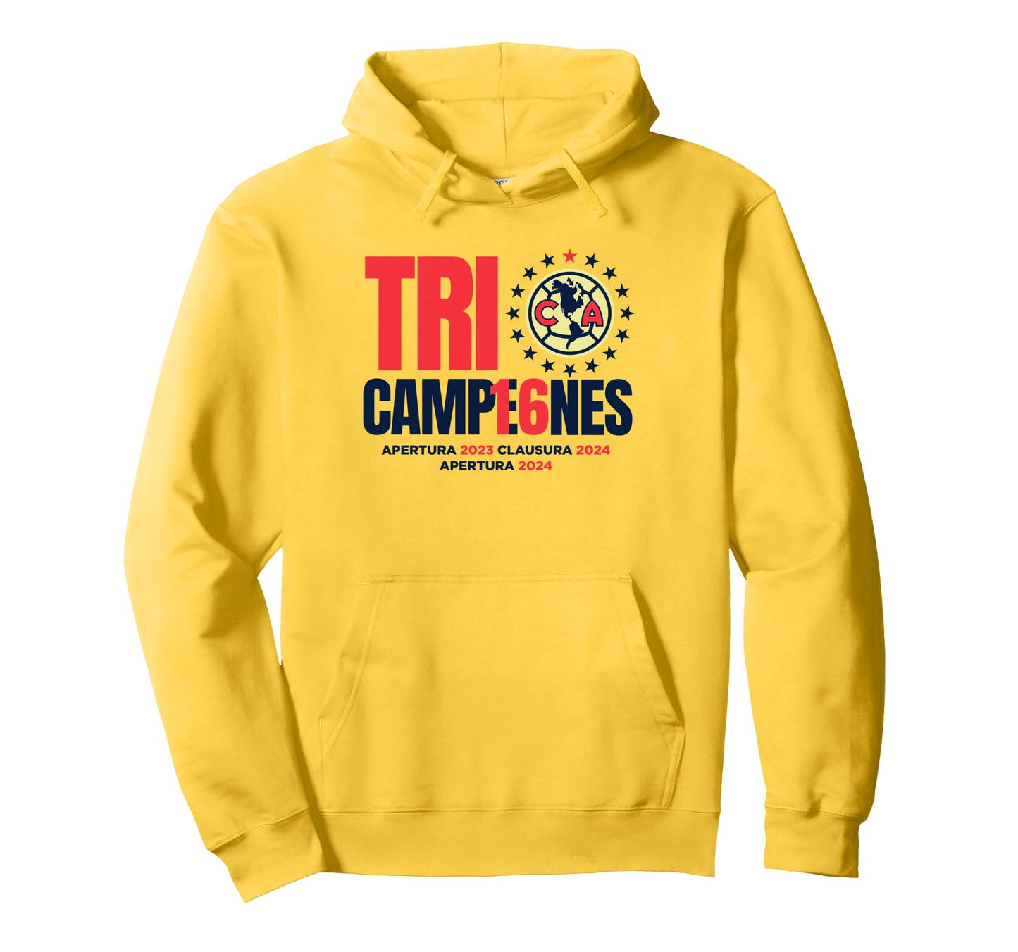 Club America Champions 2024 Opening Hoodie - Custom Art Print for Adults - T-Shirt, Sweatshirt, Hoodie