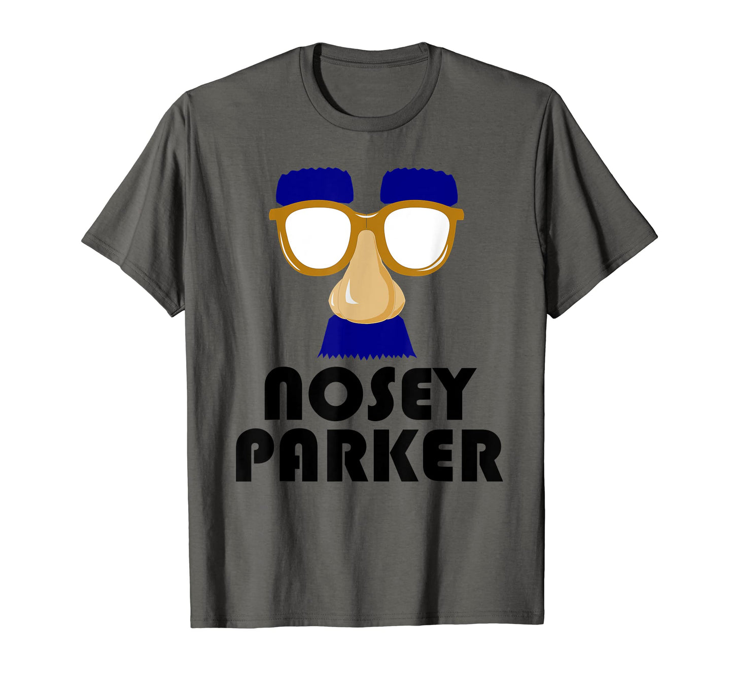 Nosey Parker Funny Big Nose Bad Dad Joke T-Shirt - Minimalist Print Unisex - T-Shirt, Sweatshirt, Hoodie
