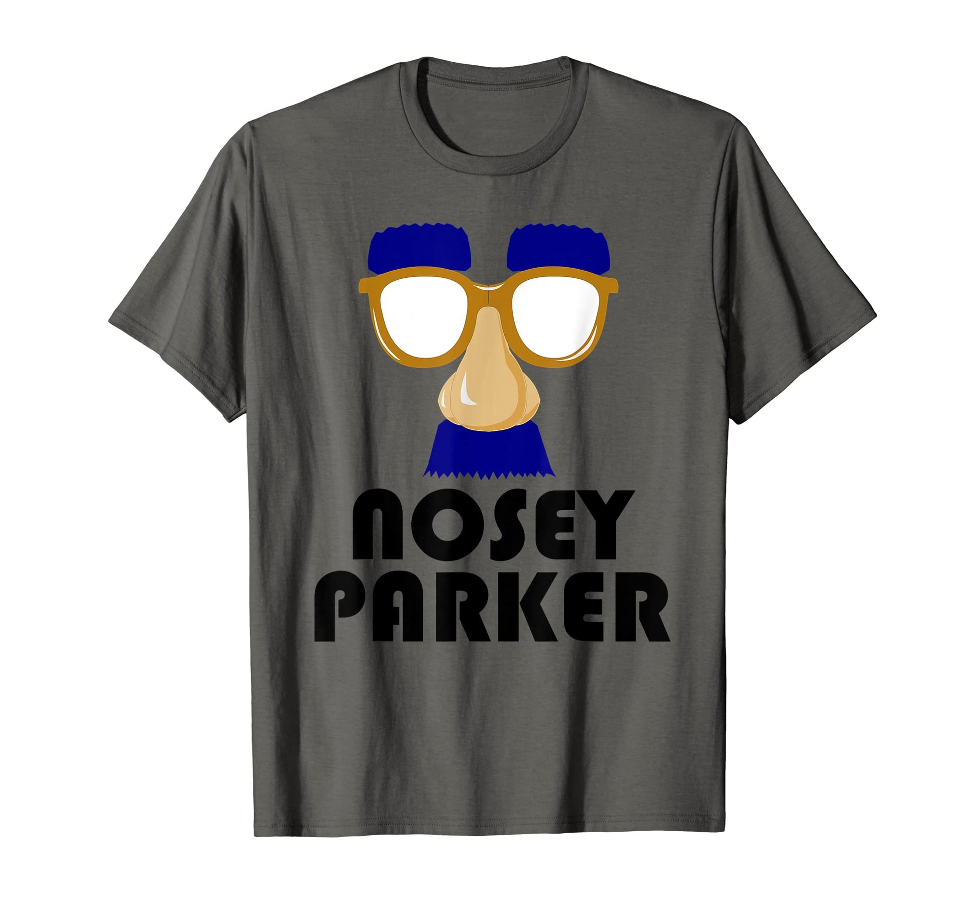 Nosey Parker Funny Big Nose Bad Dad Joke T-Shirt - Minimalist Print Unisex - T-Shirt, Sweatshirt, Hoodie