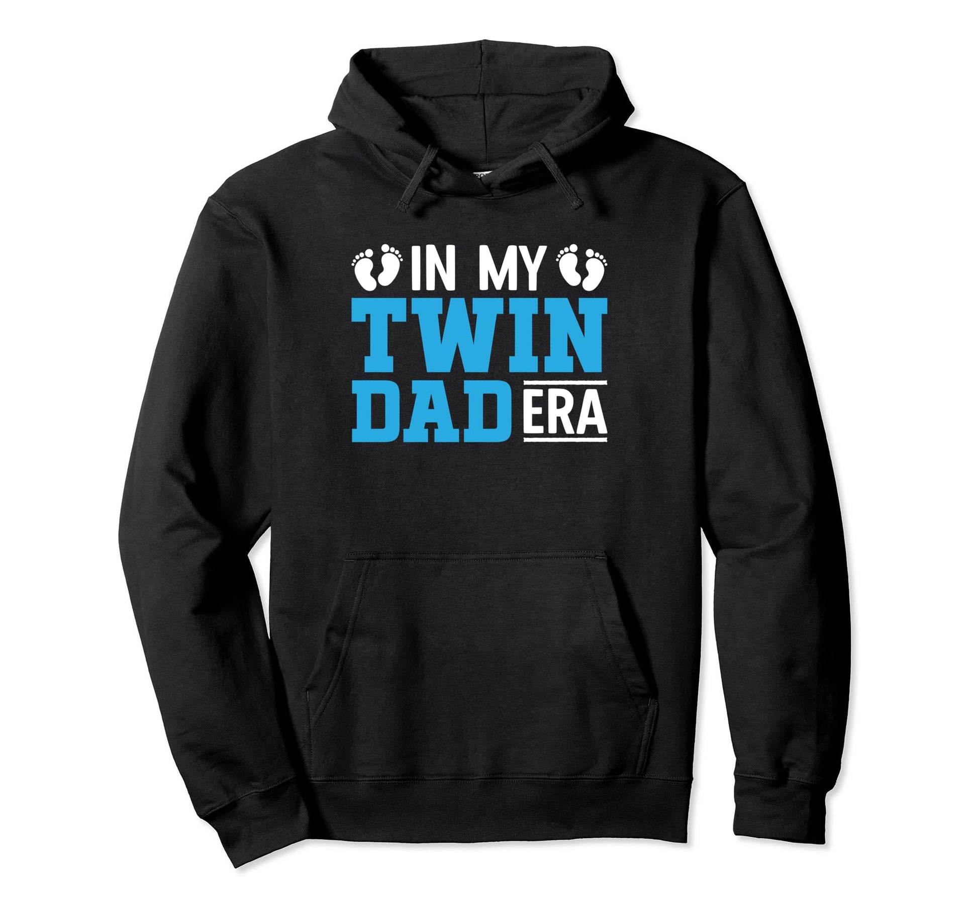 Dad Twins Father Two My Twin Dad Era Hoodie - Graphic Print Unisex - T-Shirt, Sweatshirt, Hoodie