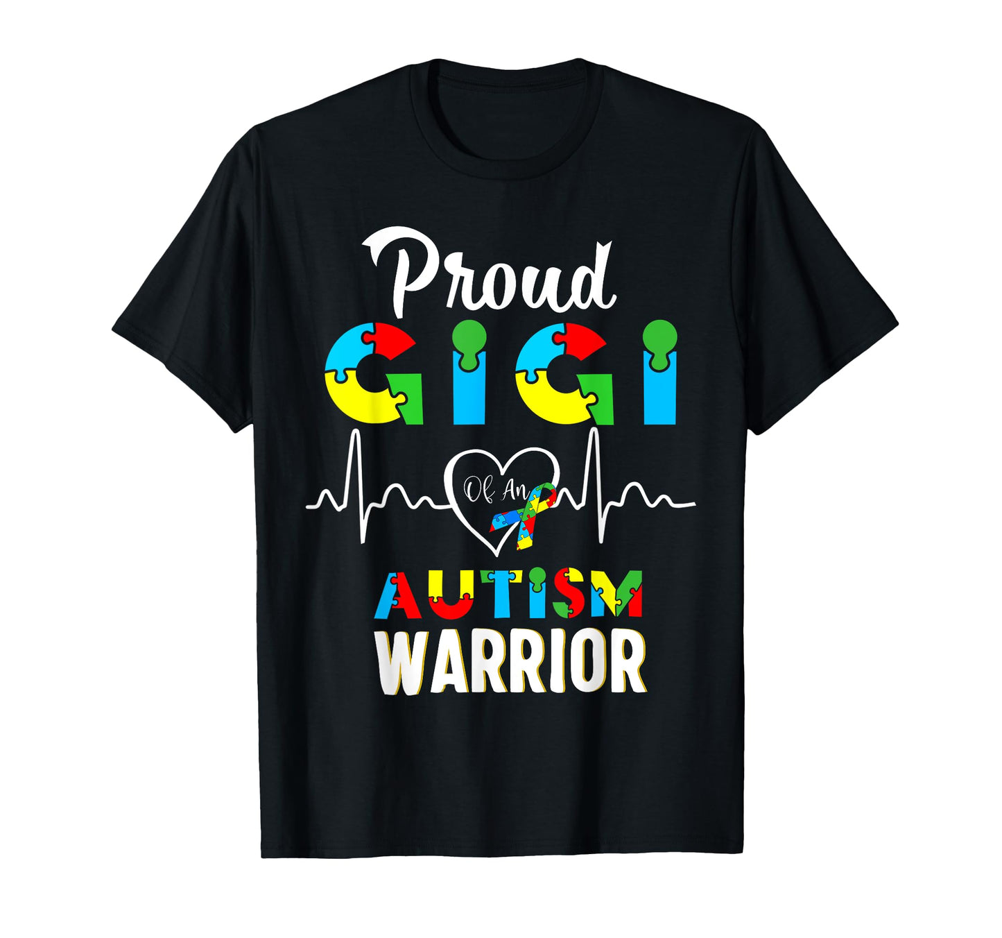 Proud Autism Gigi Autism Awareness T-Shirt - Unique Graphic Men Women - T-Shirt, Sweatshirt, Hoodie