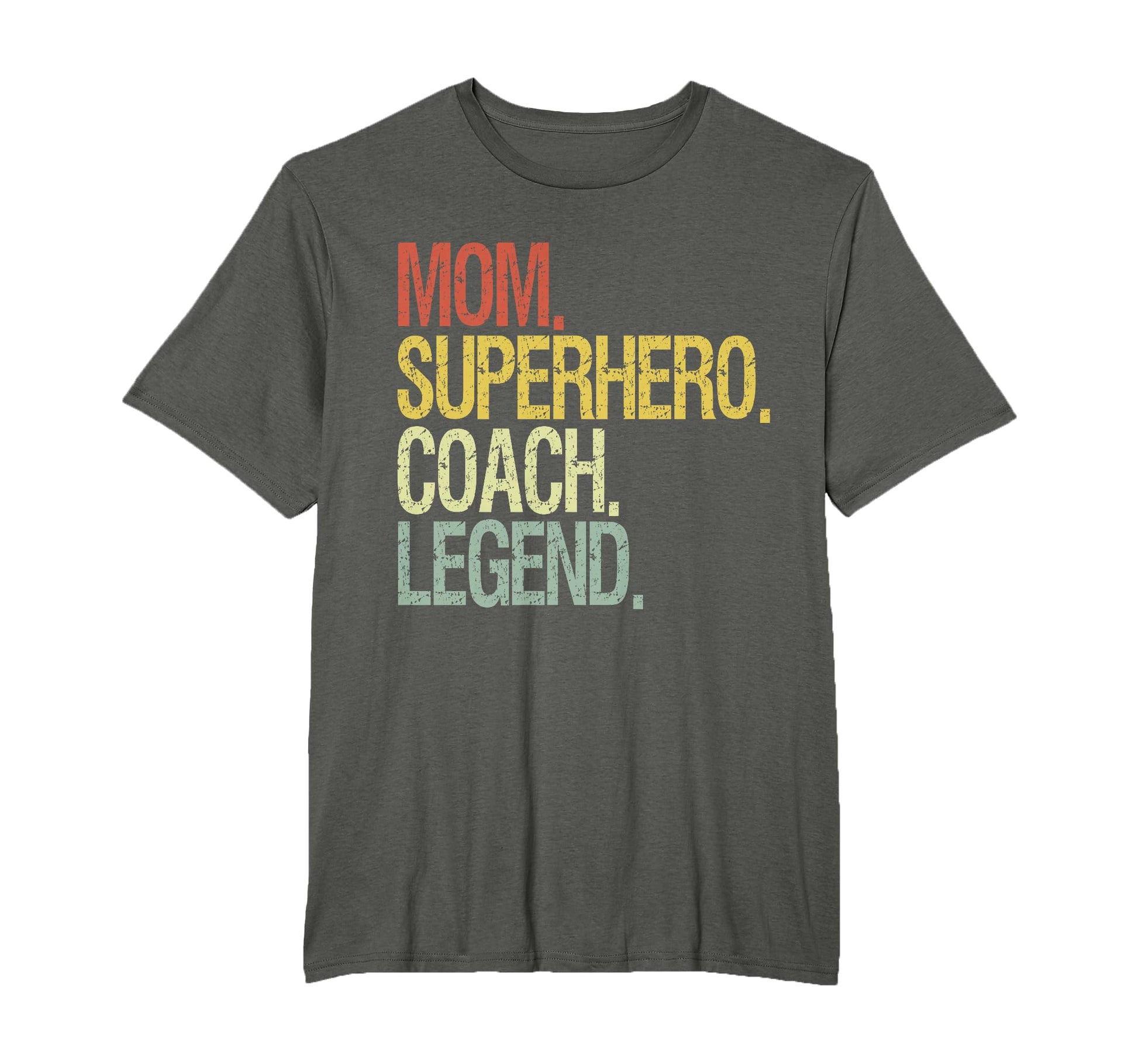 Mom Superhero Coach Legend T-Shirt - Minimalist Print Men Women - T-Shirt, Sweatshirt, Hoodie