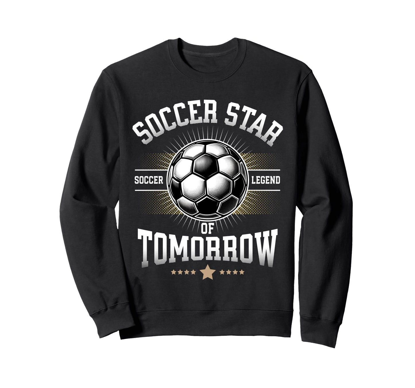 Soccer Star Tomorrow Talent Sweatshirt - Custom Art Print for Adults - T-Shirt, Sweatshirt, Hoodie