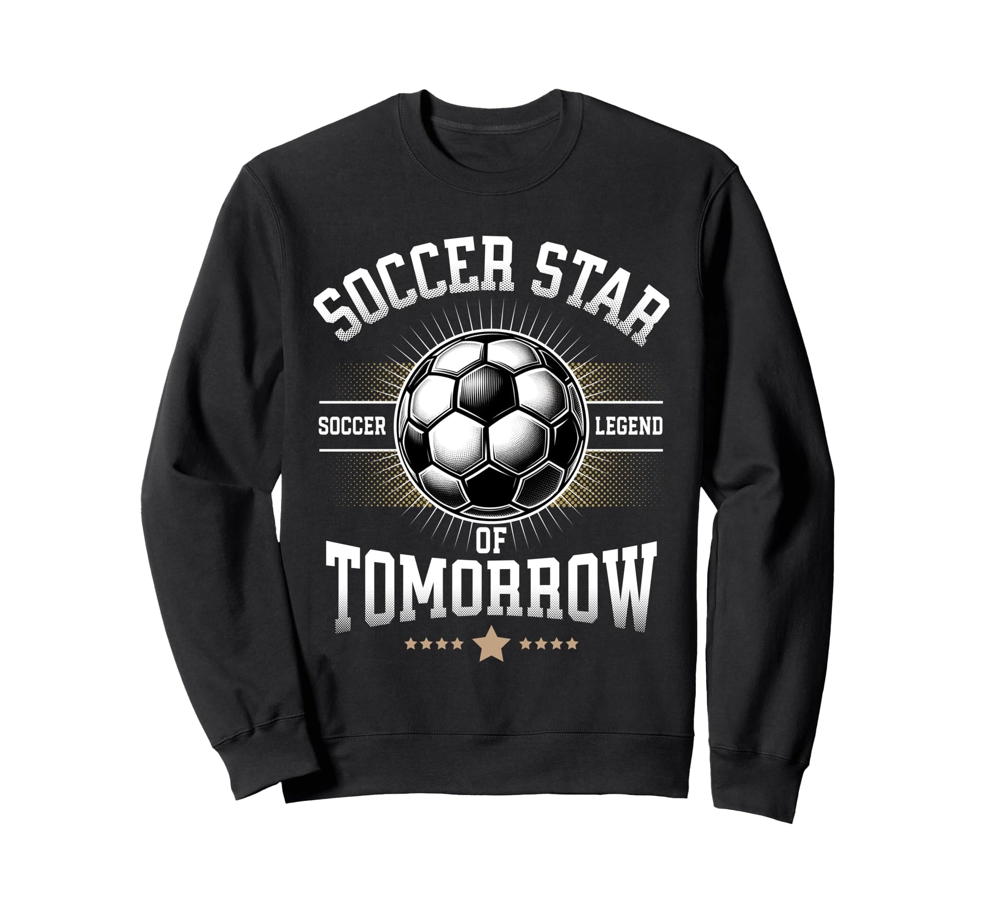 Soccer Star Tomorrow Talent Sweatshirt - Custom Art Print for Adults - T-Shirt, Sweatshirt, Hoodie